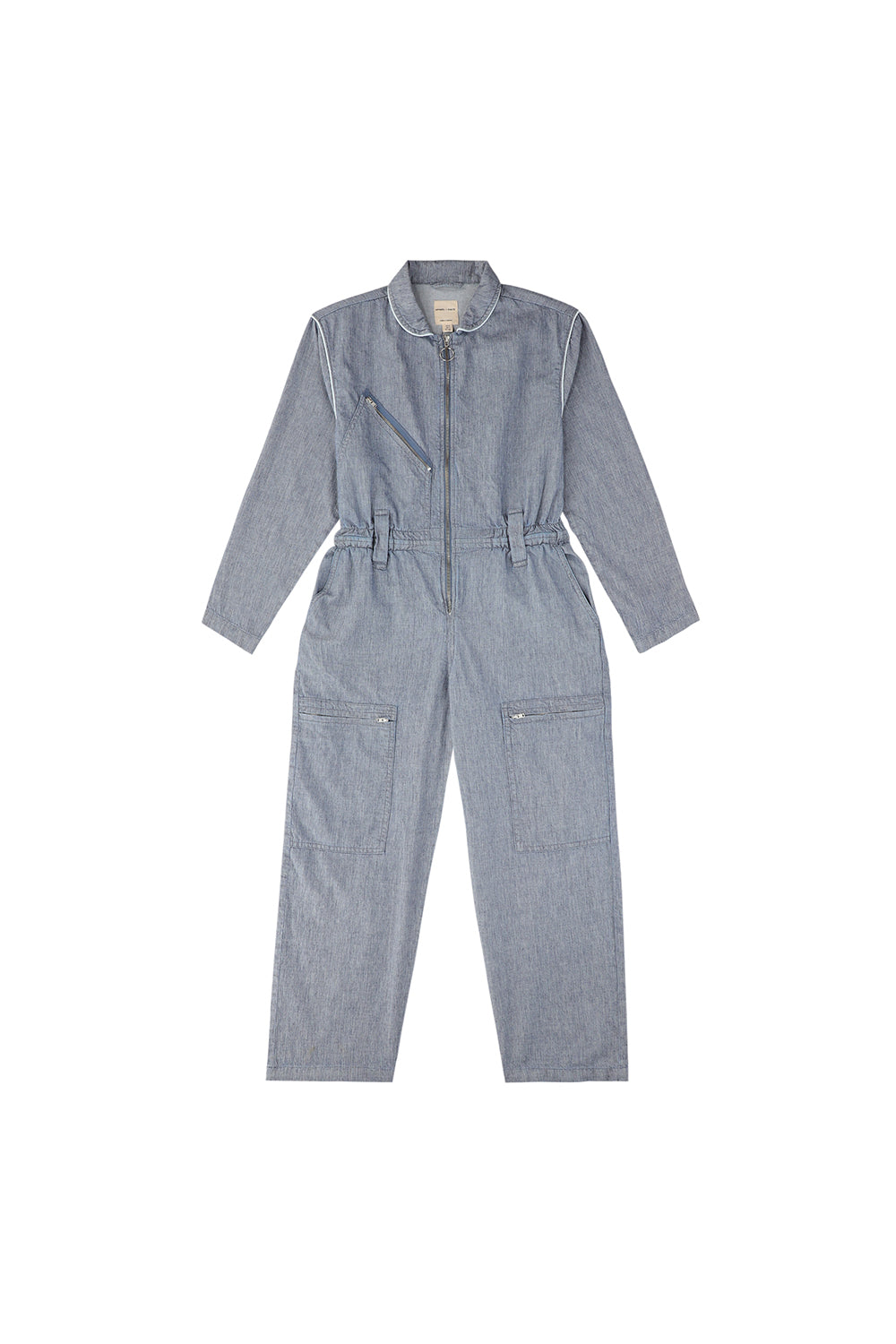 Amelia All in One in Indigo Linen - seventy + mochi