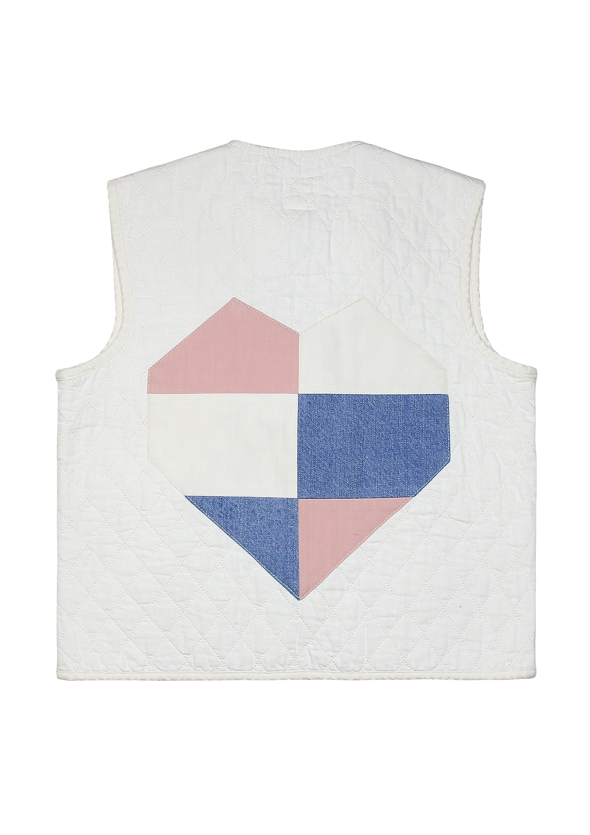 Aria Vest in Ecru - seventy + mochi