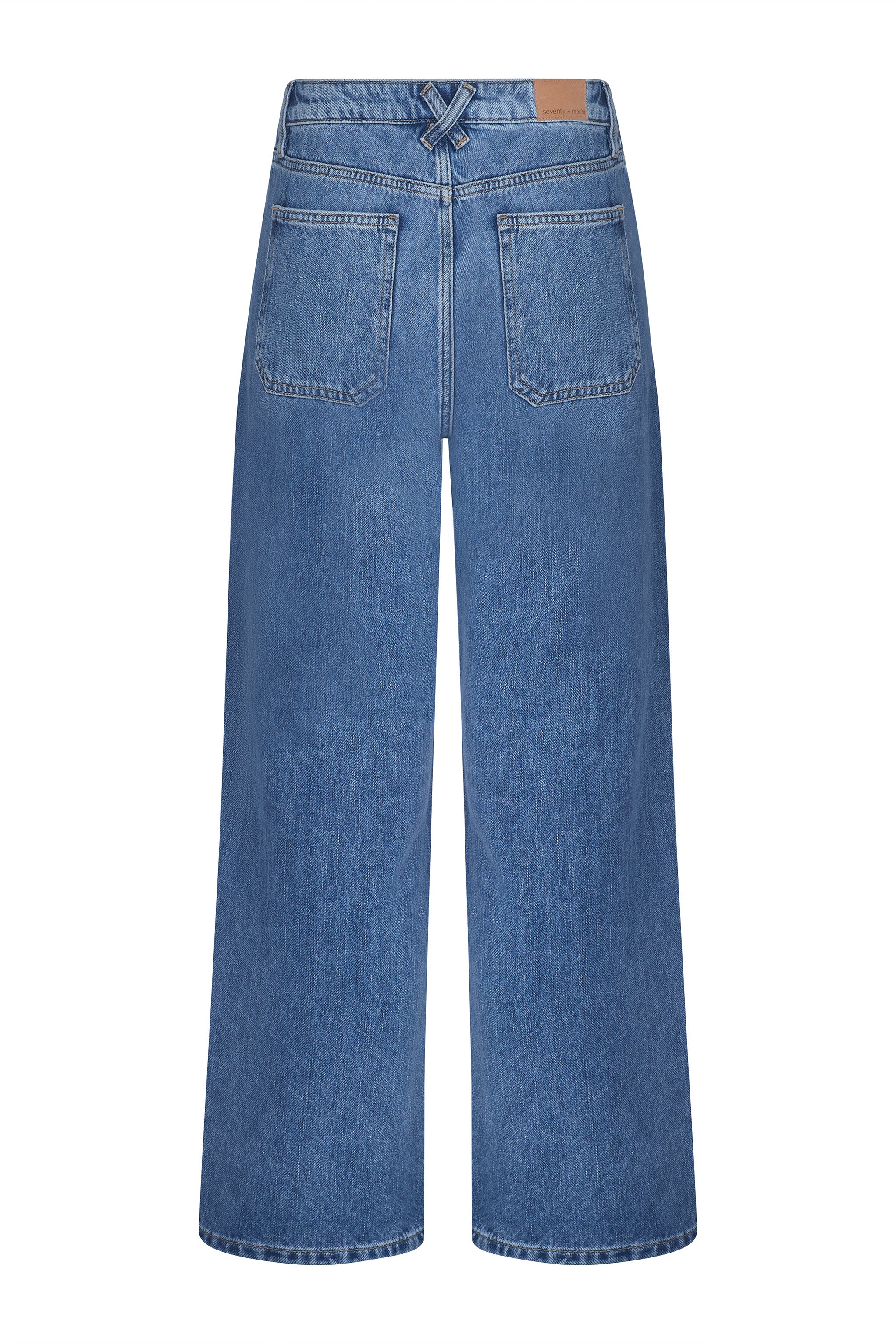 Bay Wide Leg Jean in Malibu - seventy + mochi