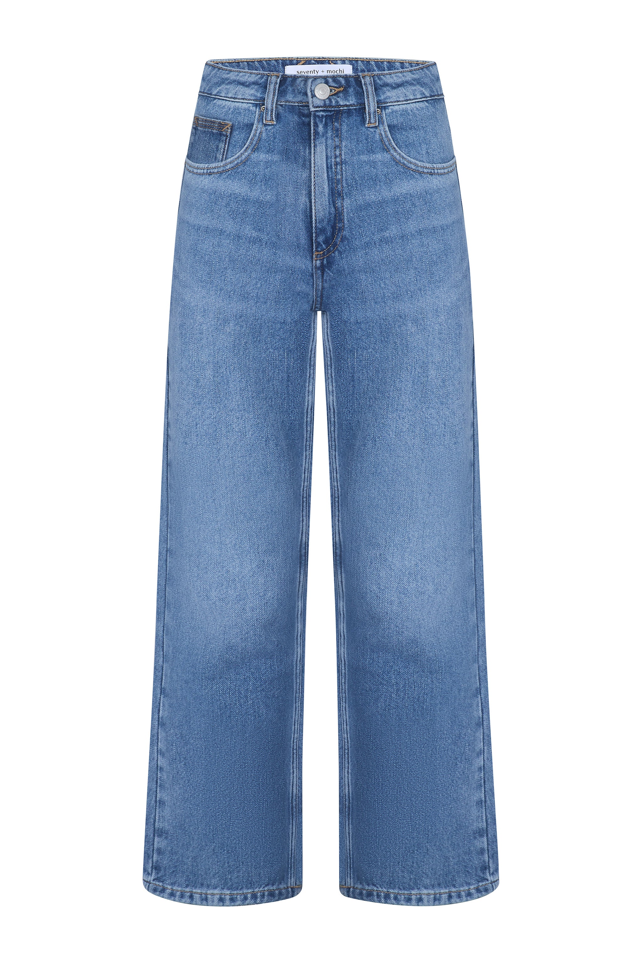 Bay Wide Leg Jean in Malibu - seventy + mochi