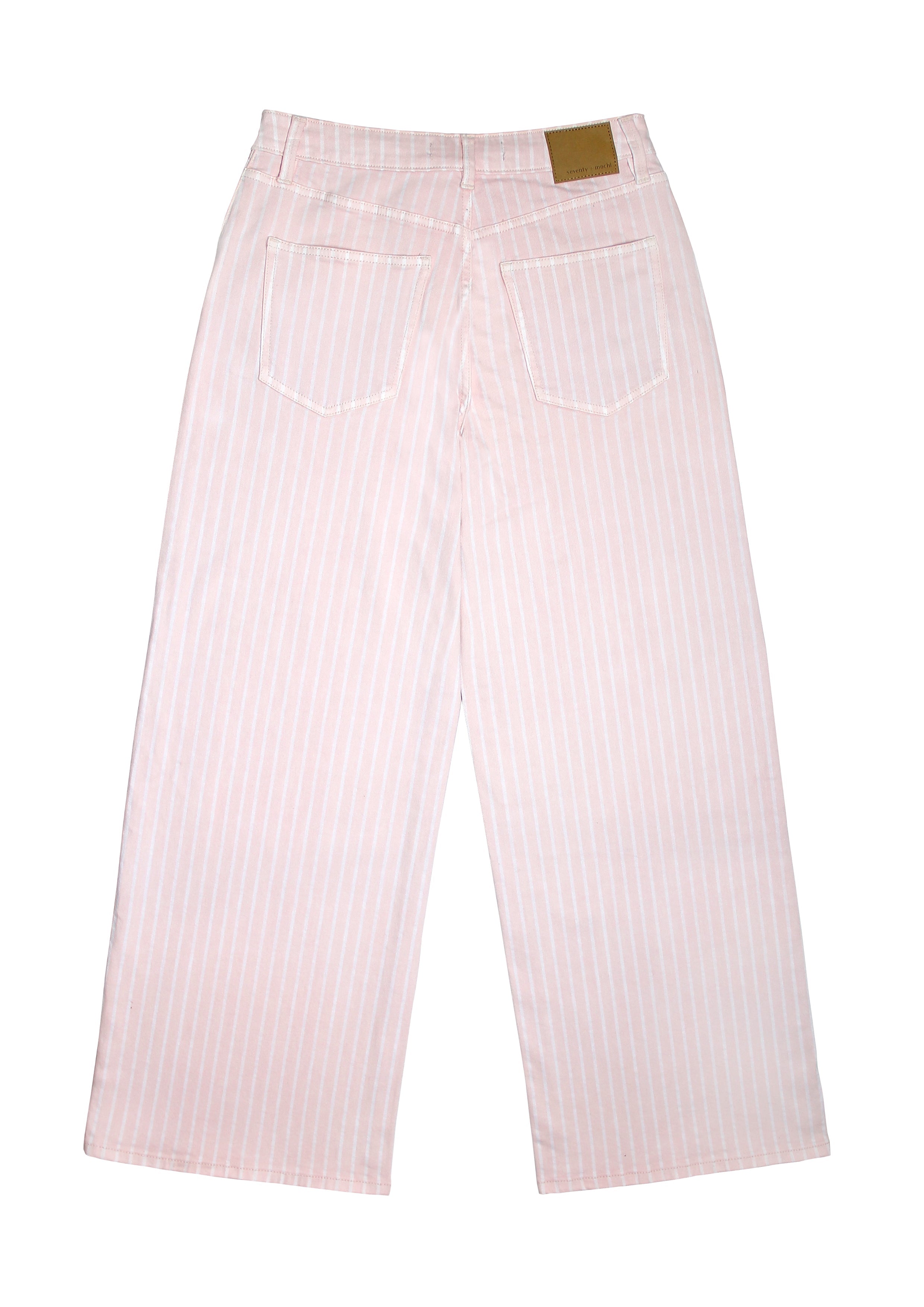 Blake Jean in Pink Dawn Wide Stripe - seventy + mochi