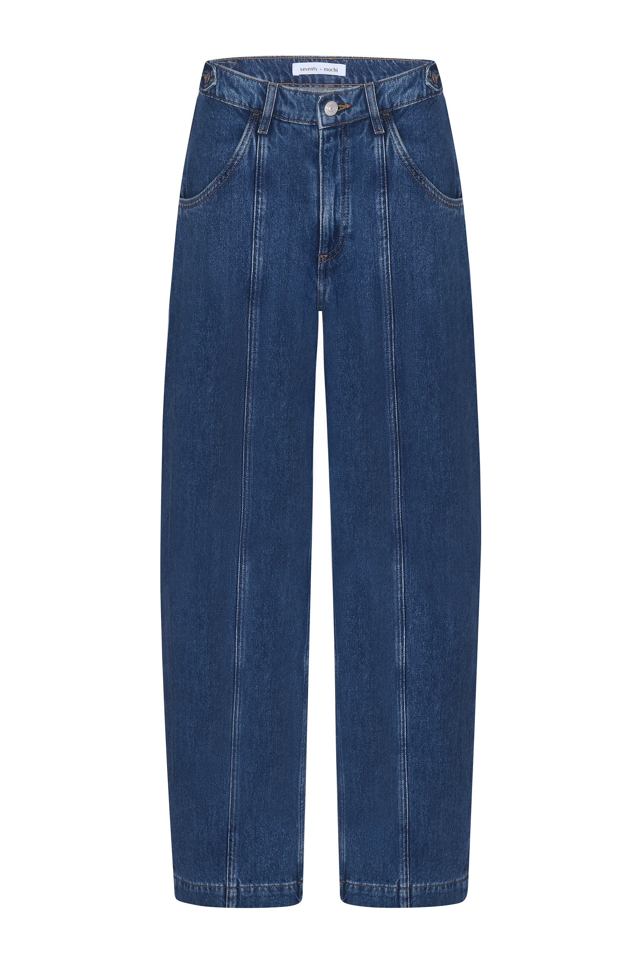 Cami Wide Barrel Leg Jean in Phoenix
