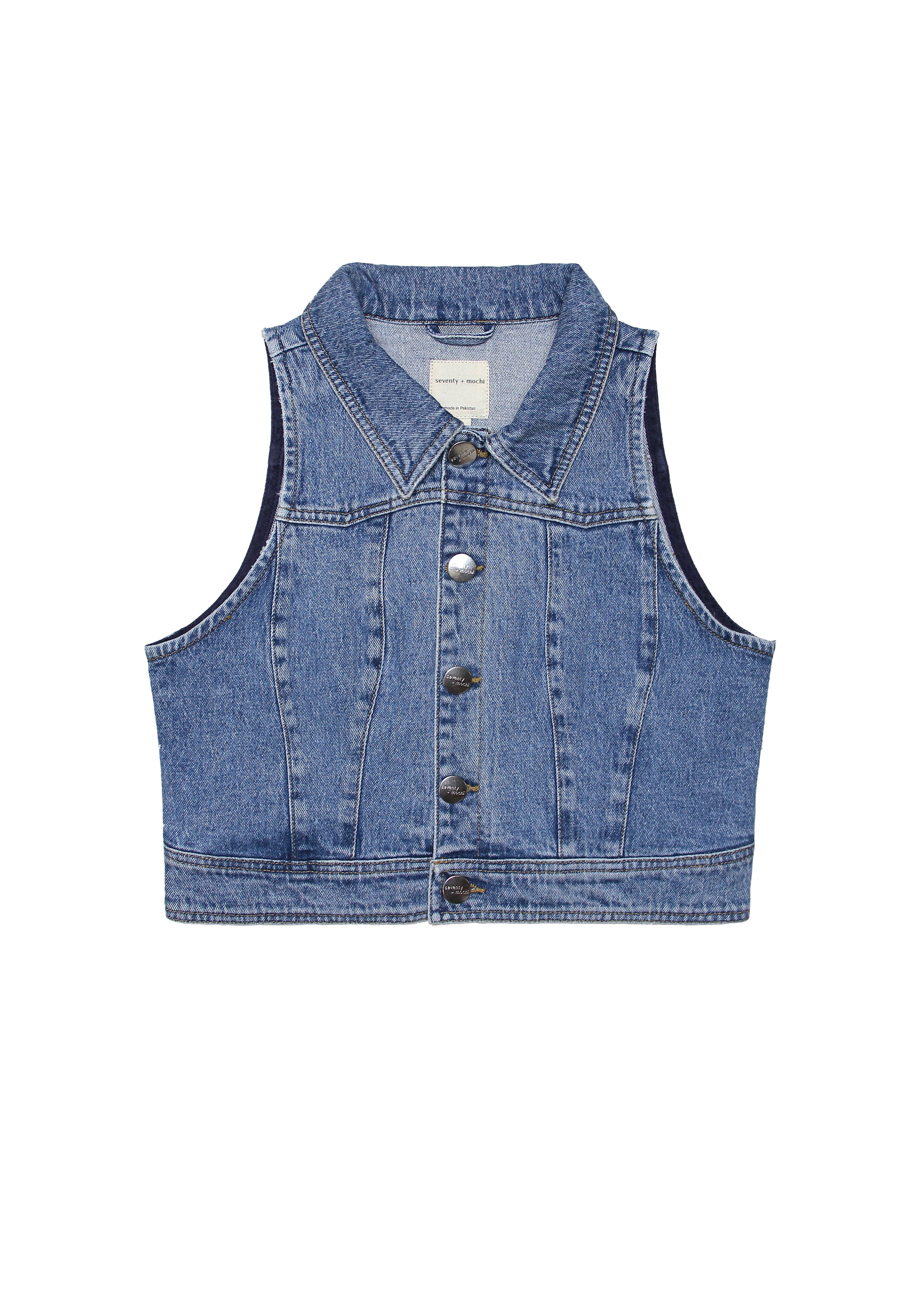 Cali Cropped Jacket in Rodeo Vintage - seventy + mochi