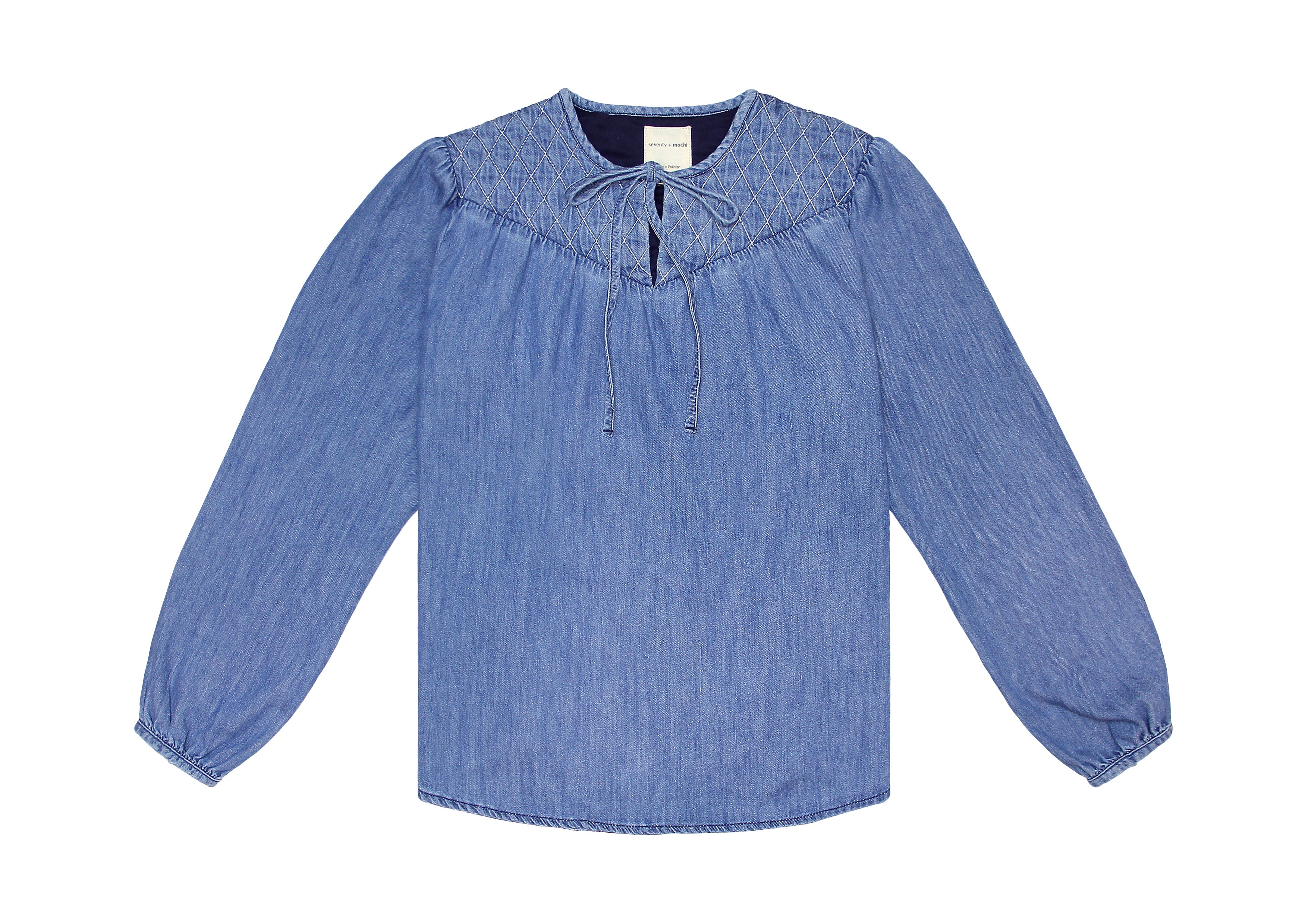 Clio Blouse in Mid Vintage - seventy + mochi