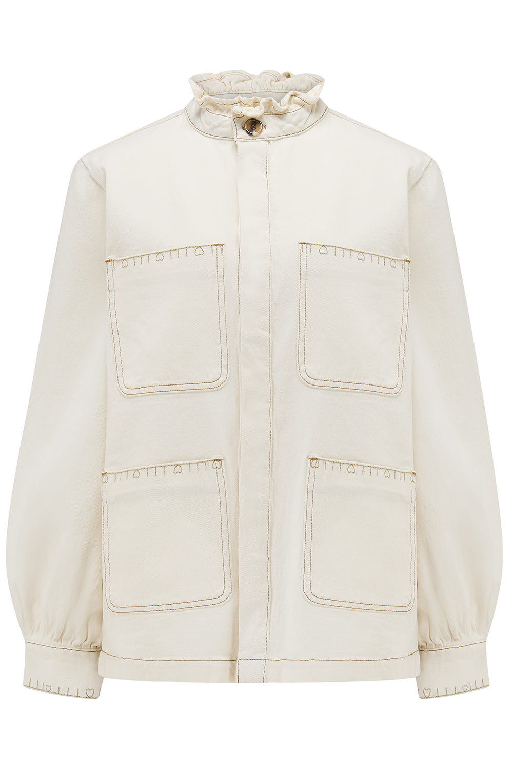 Dear Pablo Jacket in Ecru - seventy + mochi