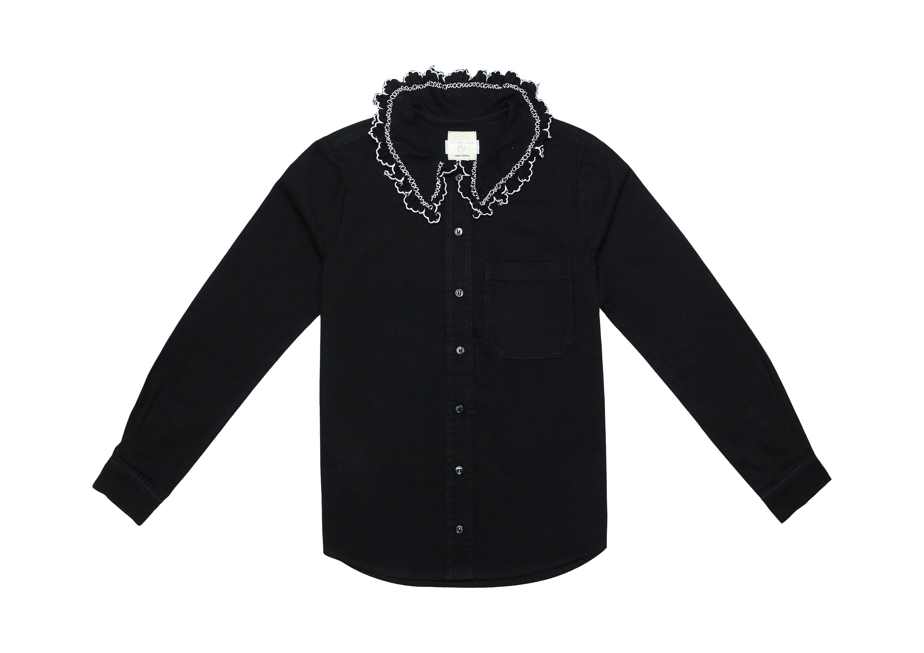 Delilah Blouse in Black - seventy + mochi