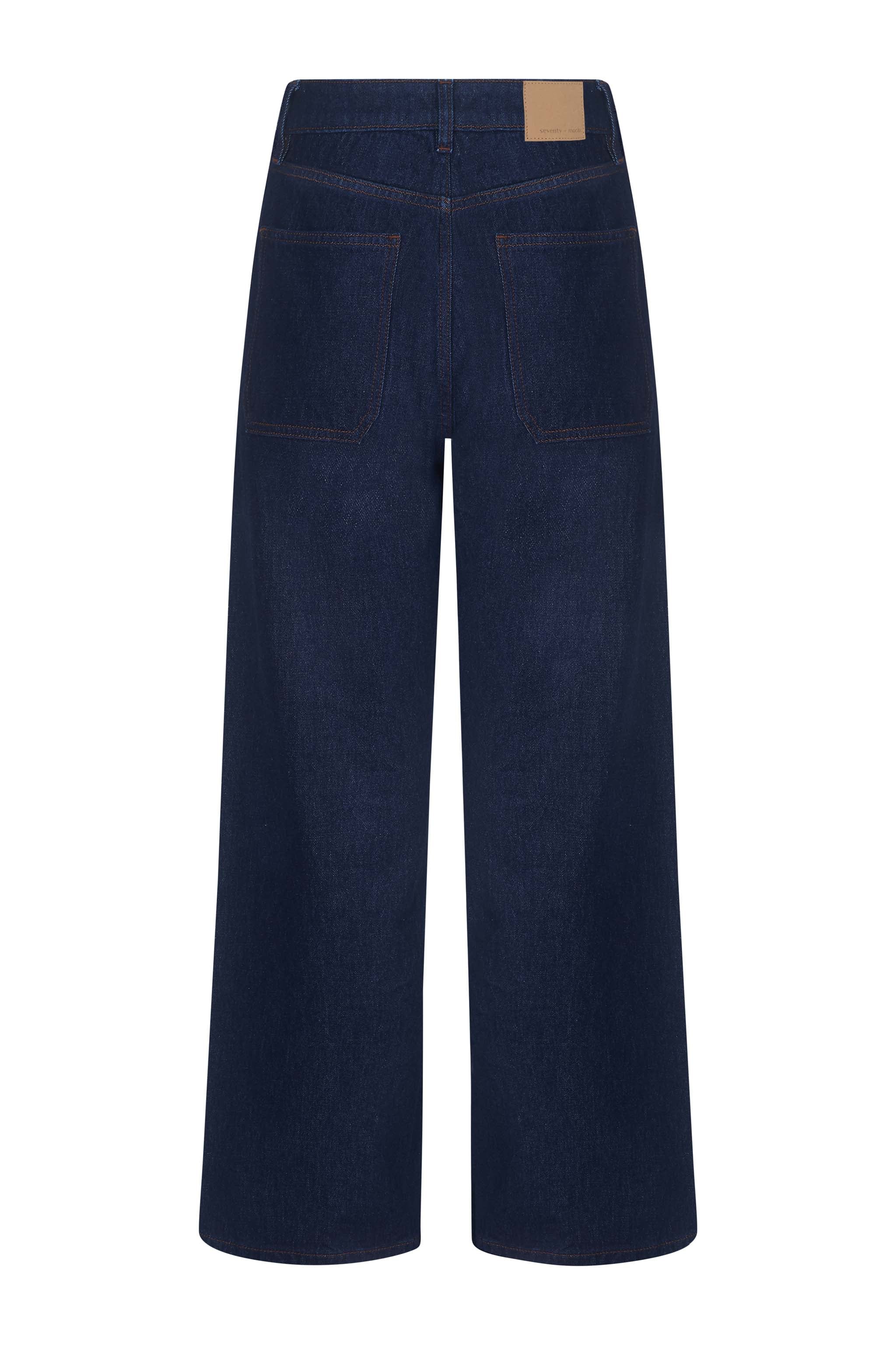 Eden Wide Leg Jean in Blue Moon