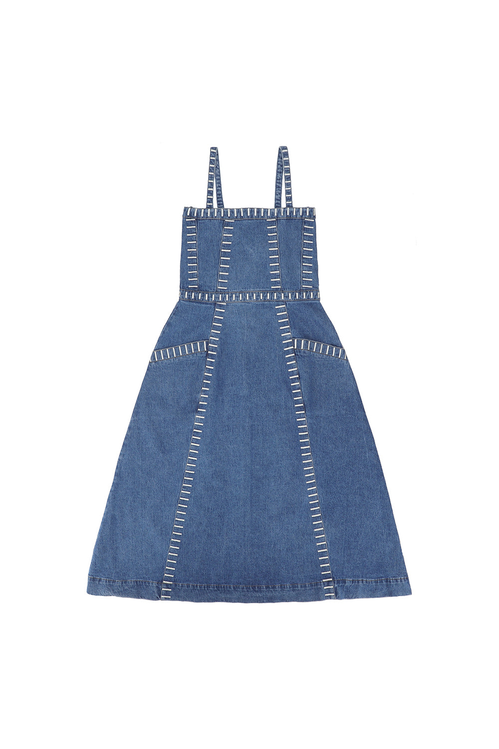 Ella Dress in Mid Vintage - seventy + mochi