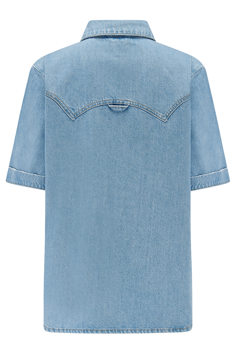 Eva Denim Shirt in Summer Sky - seventy + mochi