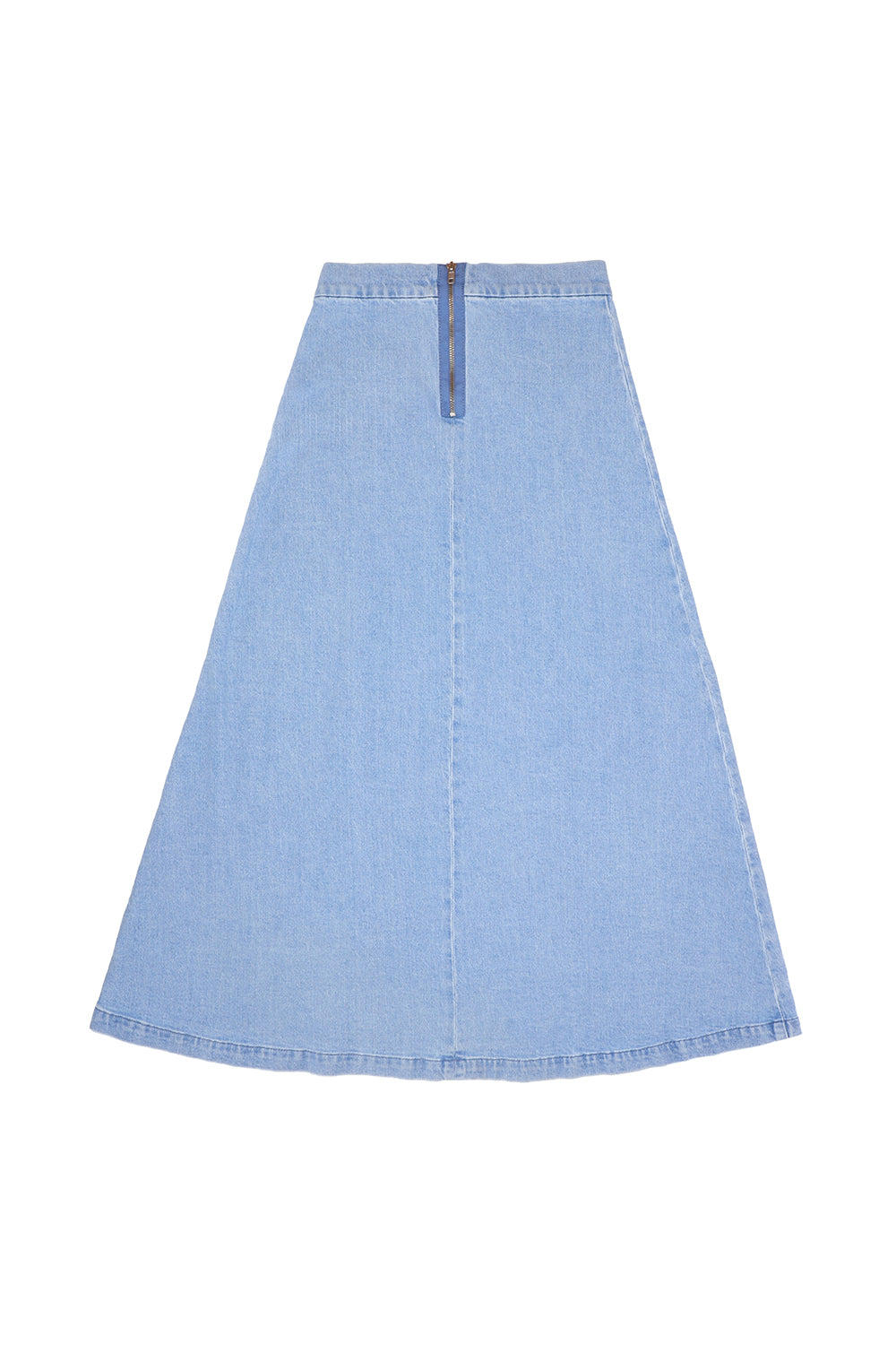 Faye Slip Skirt in Oceanic Blue - seventy + mochi