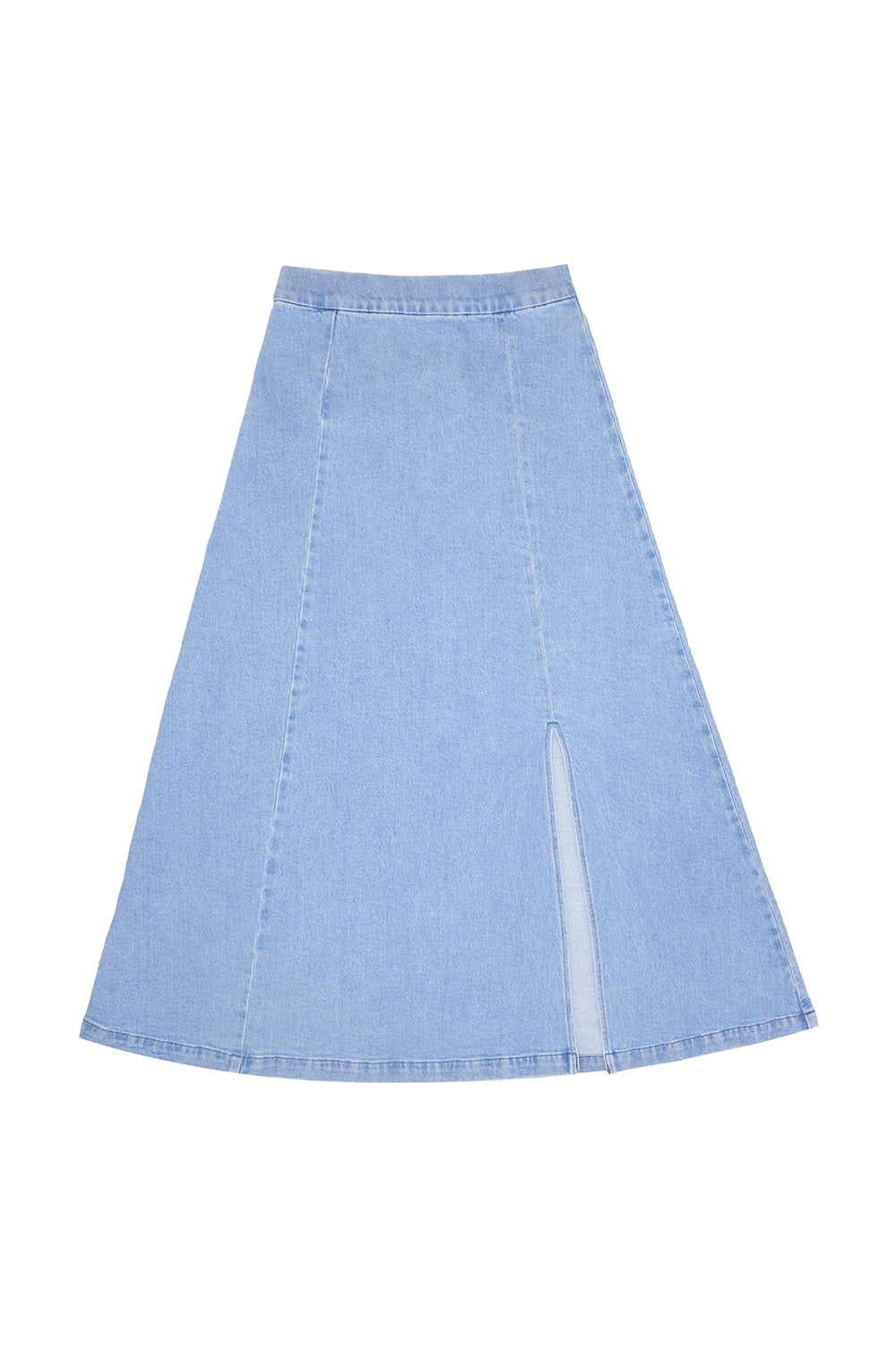 Faye Slip Skirt in Oceanic Blue - seventy + mochi