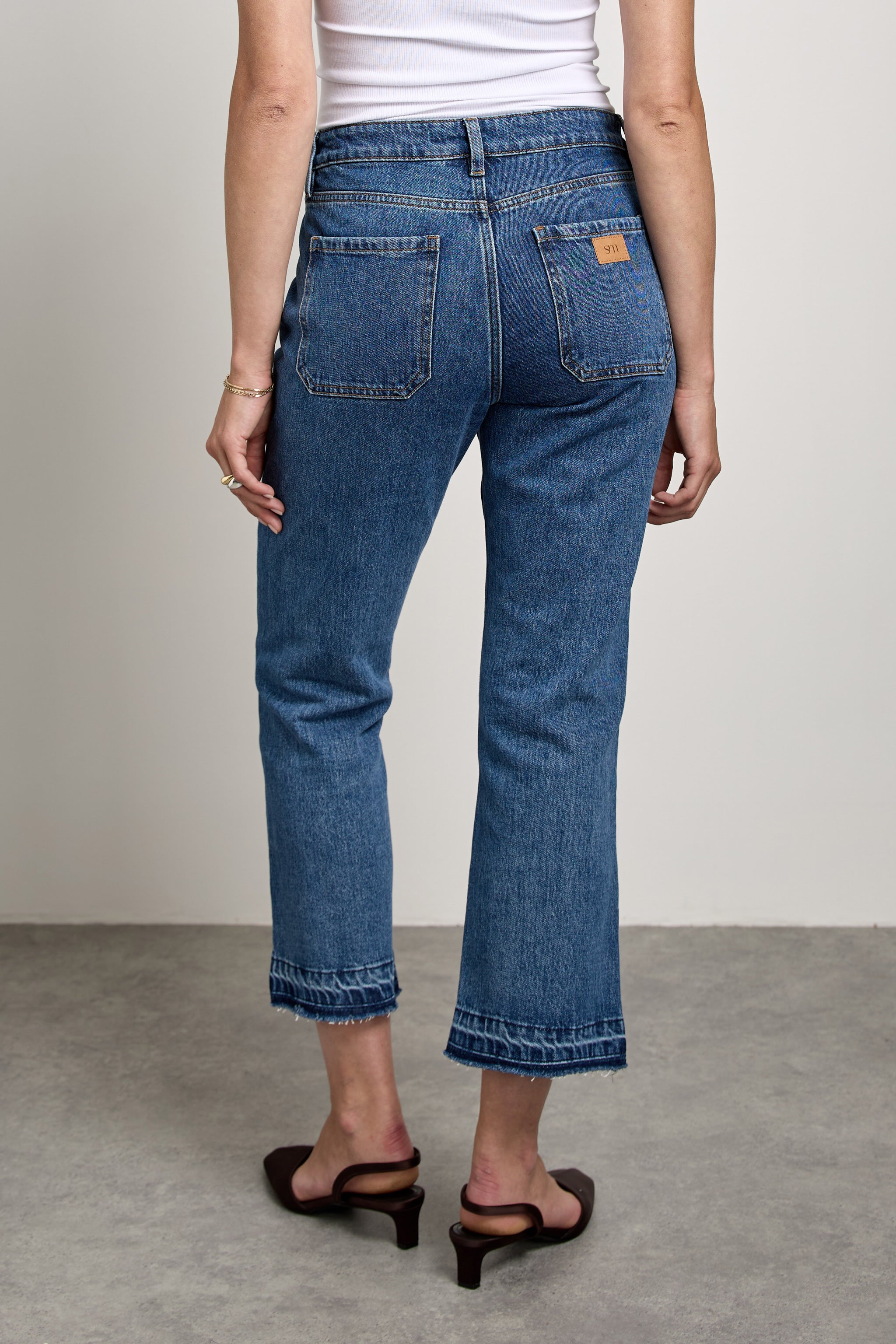 Gigi Kick Flare Jean in Napa