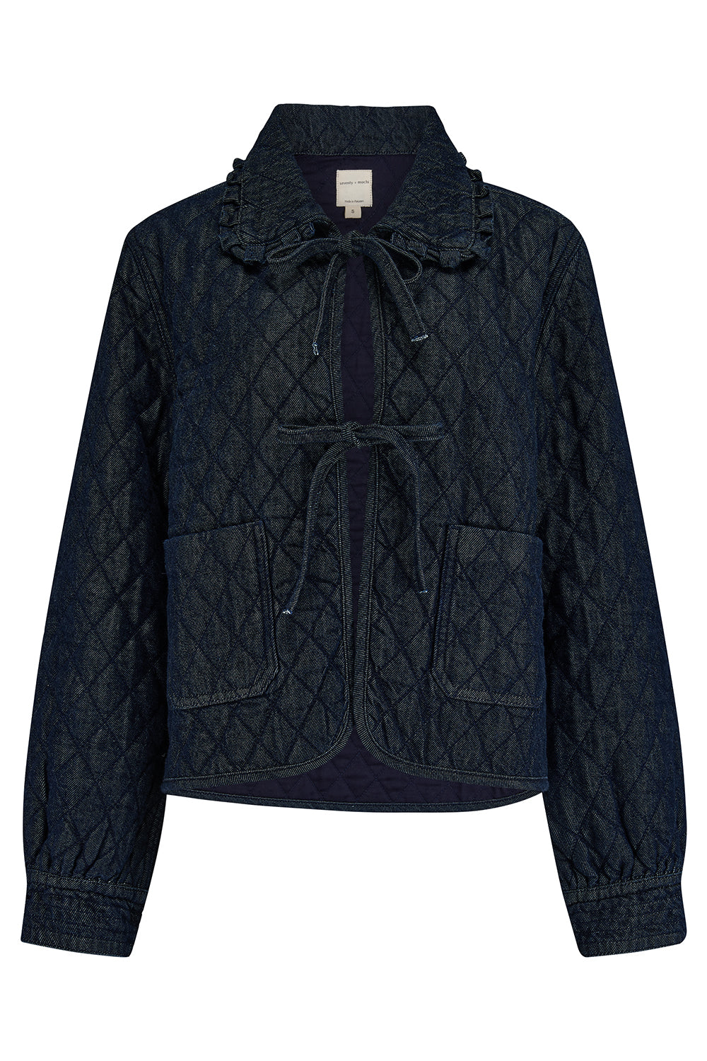 Heidi Jacket in Indigo Rinse - seventy + mochi