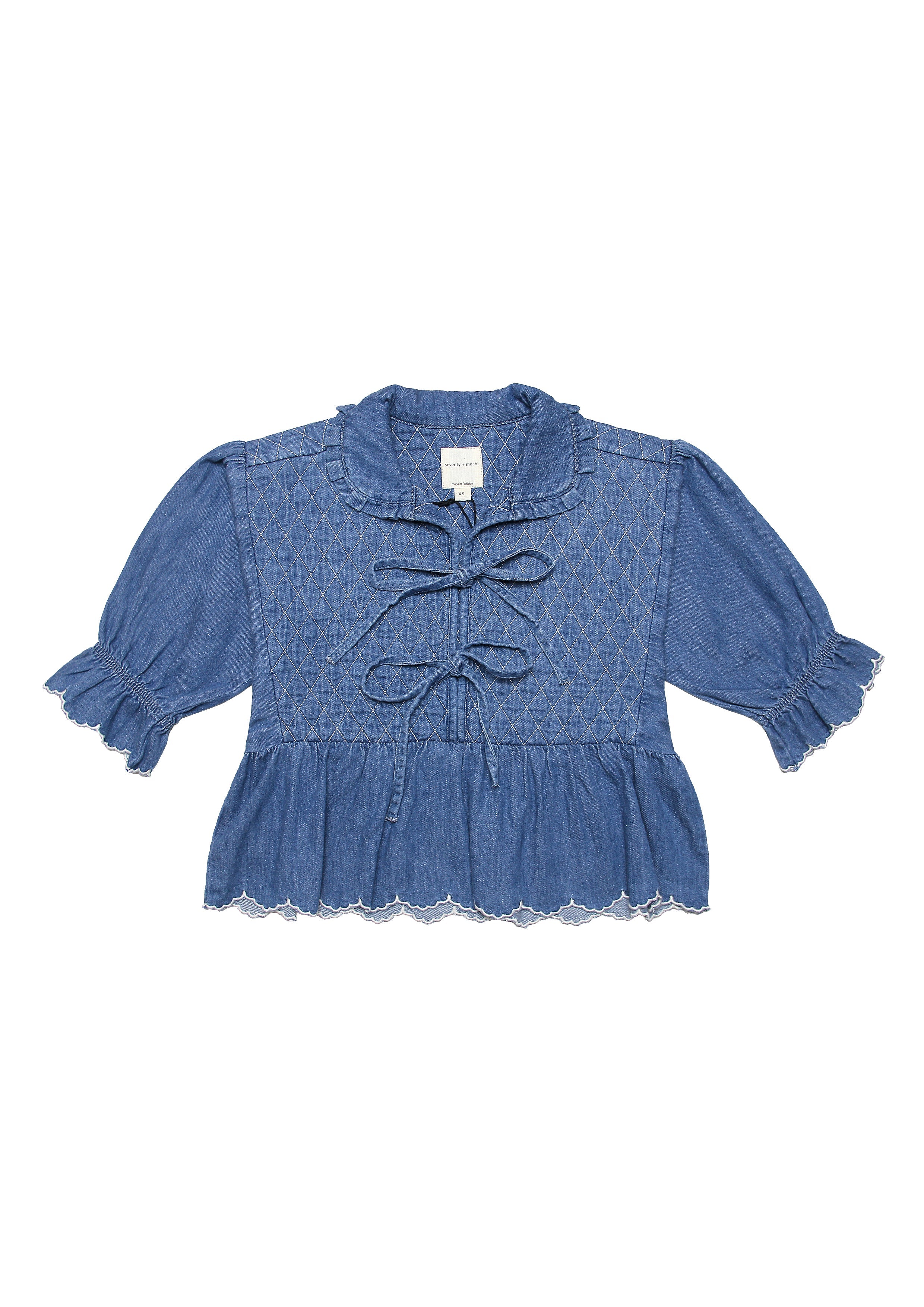 Heidi Blouse in Mid Vintage - seventy + mochi