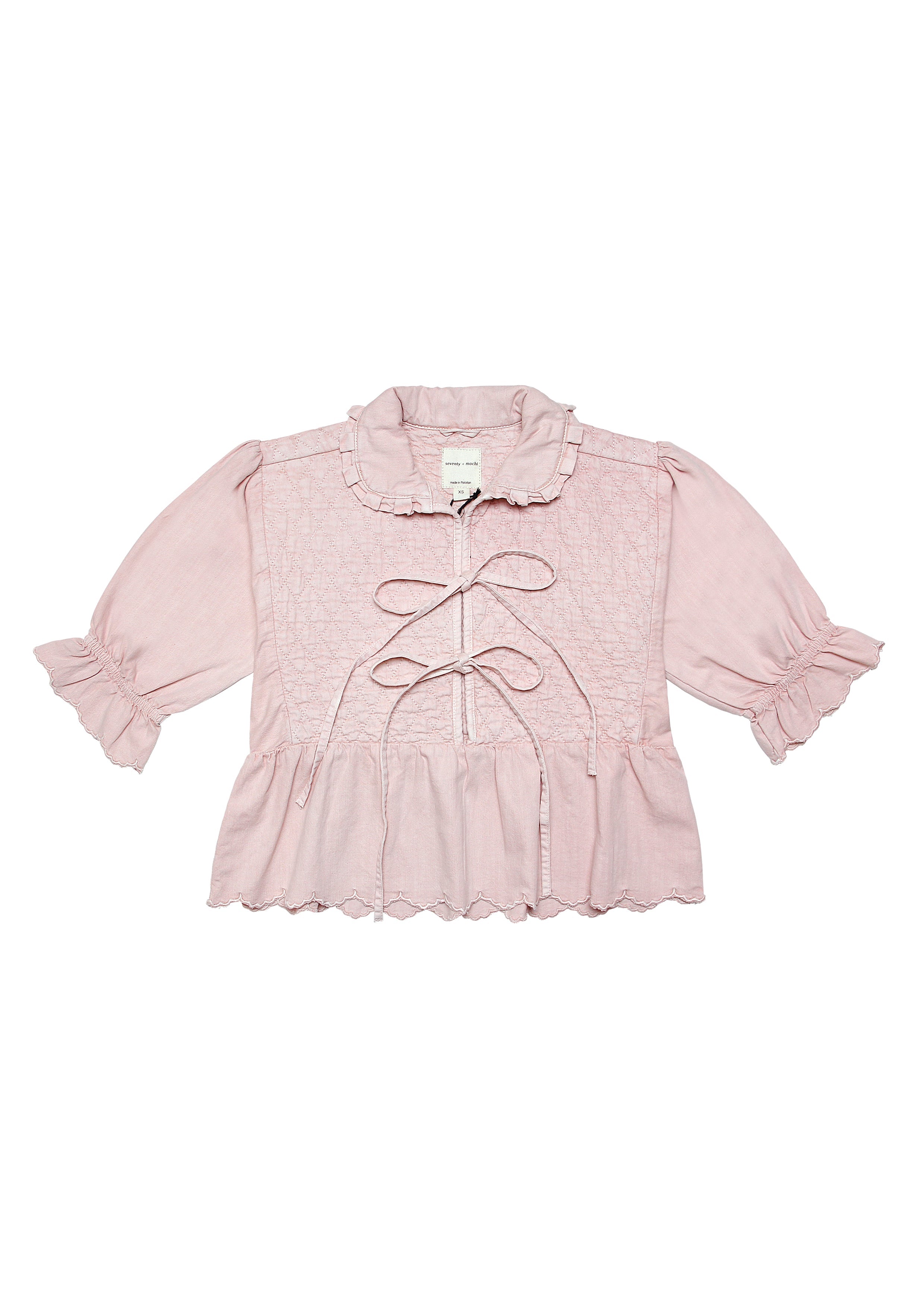 Heidi Blouse in Pink Dawn - seventy + mochi