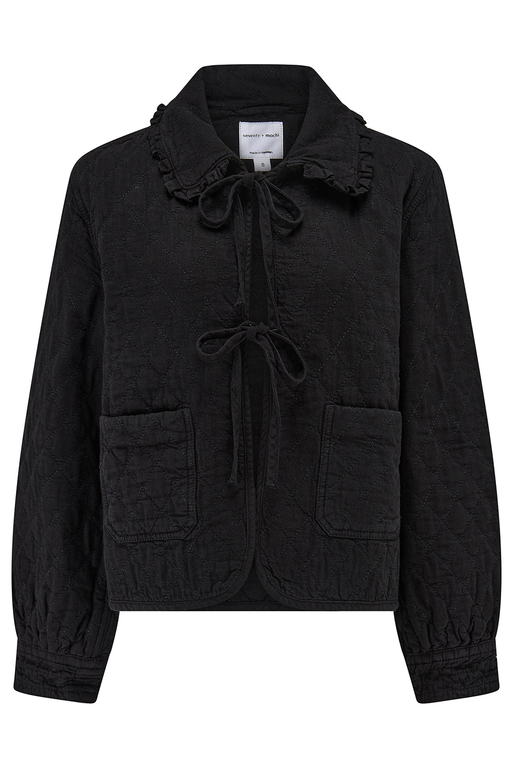 Heidi Jacket in Black - seventy + mochi