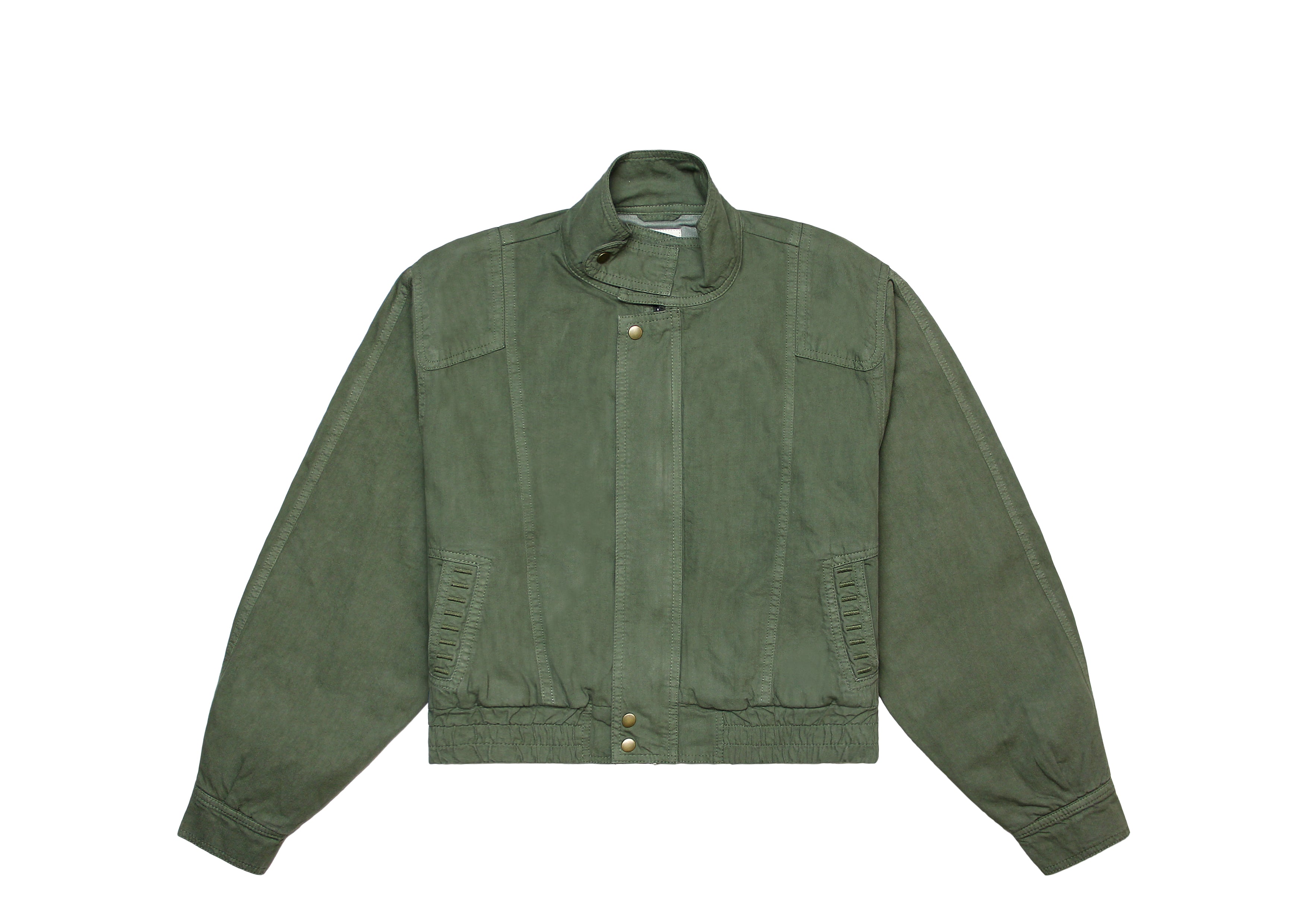 Juno Jacket in Khaki - seventy + mochi