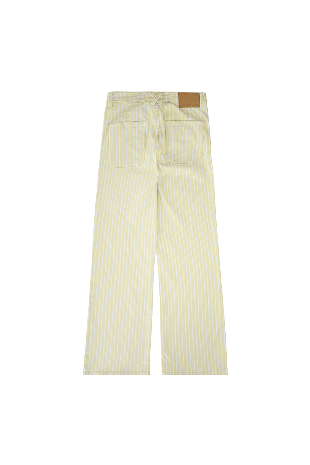 Mabel Jean in Buttermilk Wide Stripe - seventy + mochi