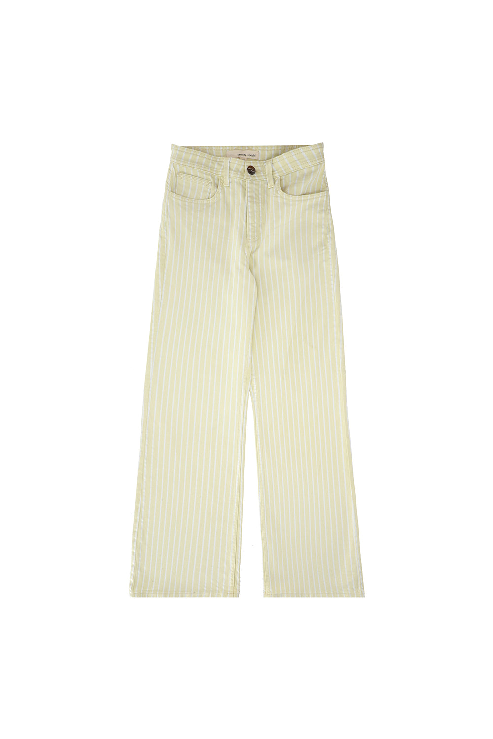 Mabel Jean in Buttermilk Wide Stripe - seventy + mochi