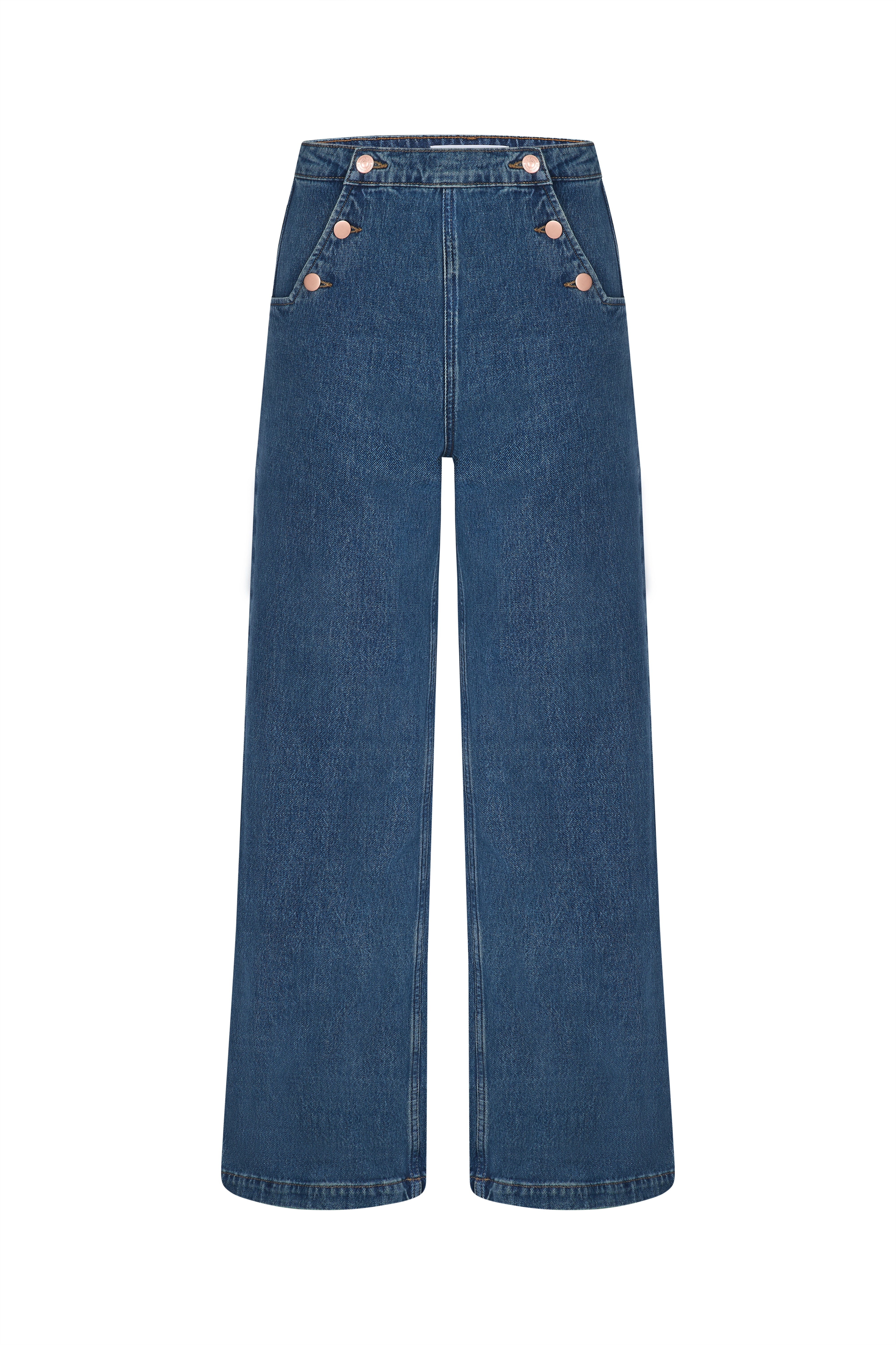 Margot High-Rise Flare Jean in Pasadena