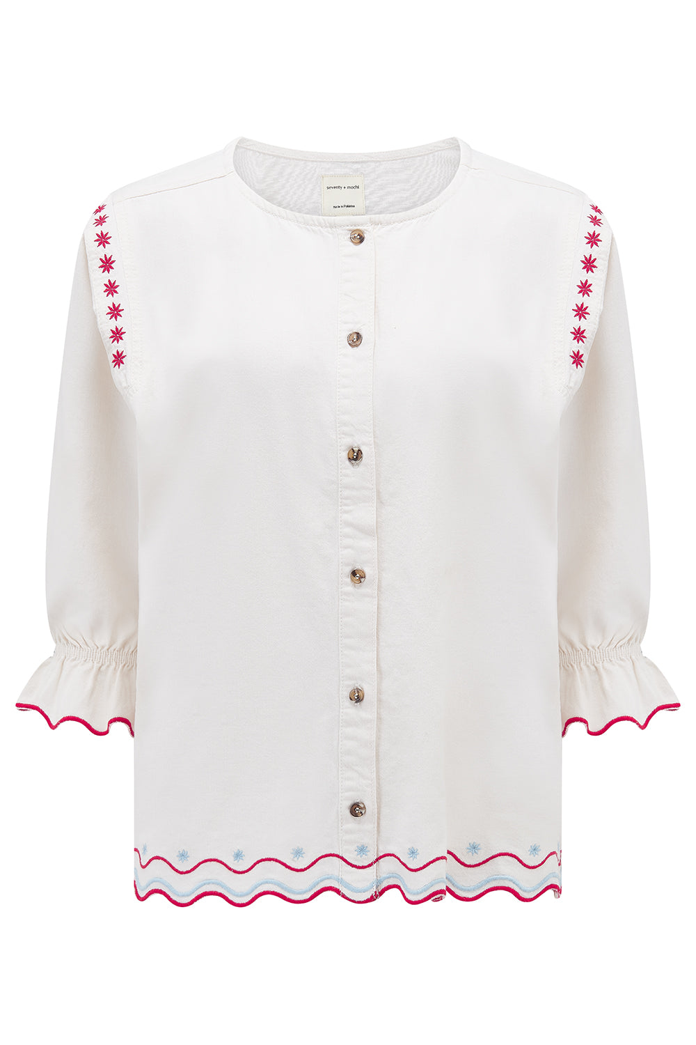 Nina Top in White - seventy + mochi