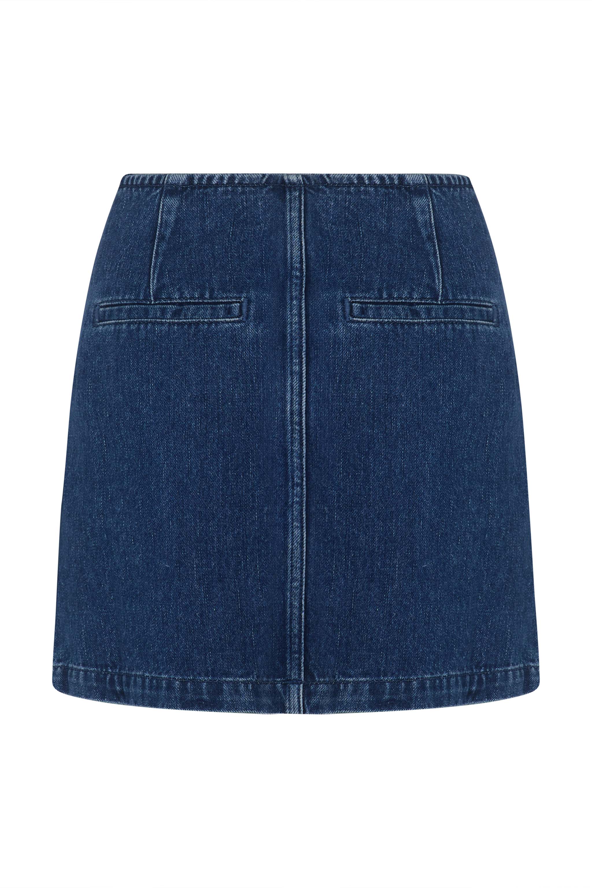 Noah Mini Denim Skirt in Phoenix