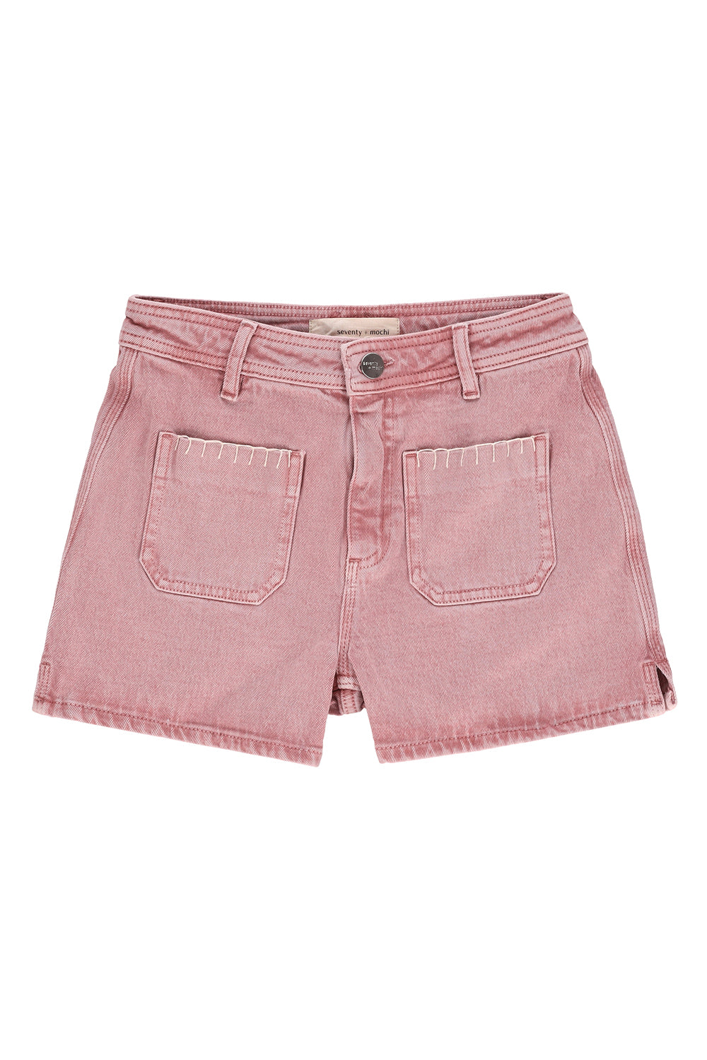 Mabel Short Patch Pocket in Dusty Rose - seventy + mochi