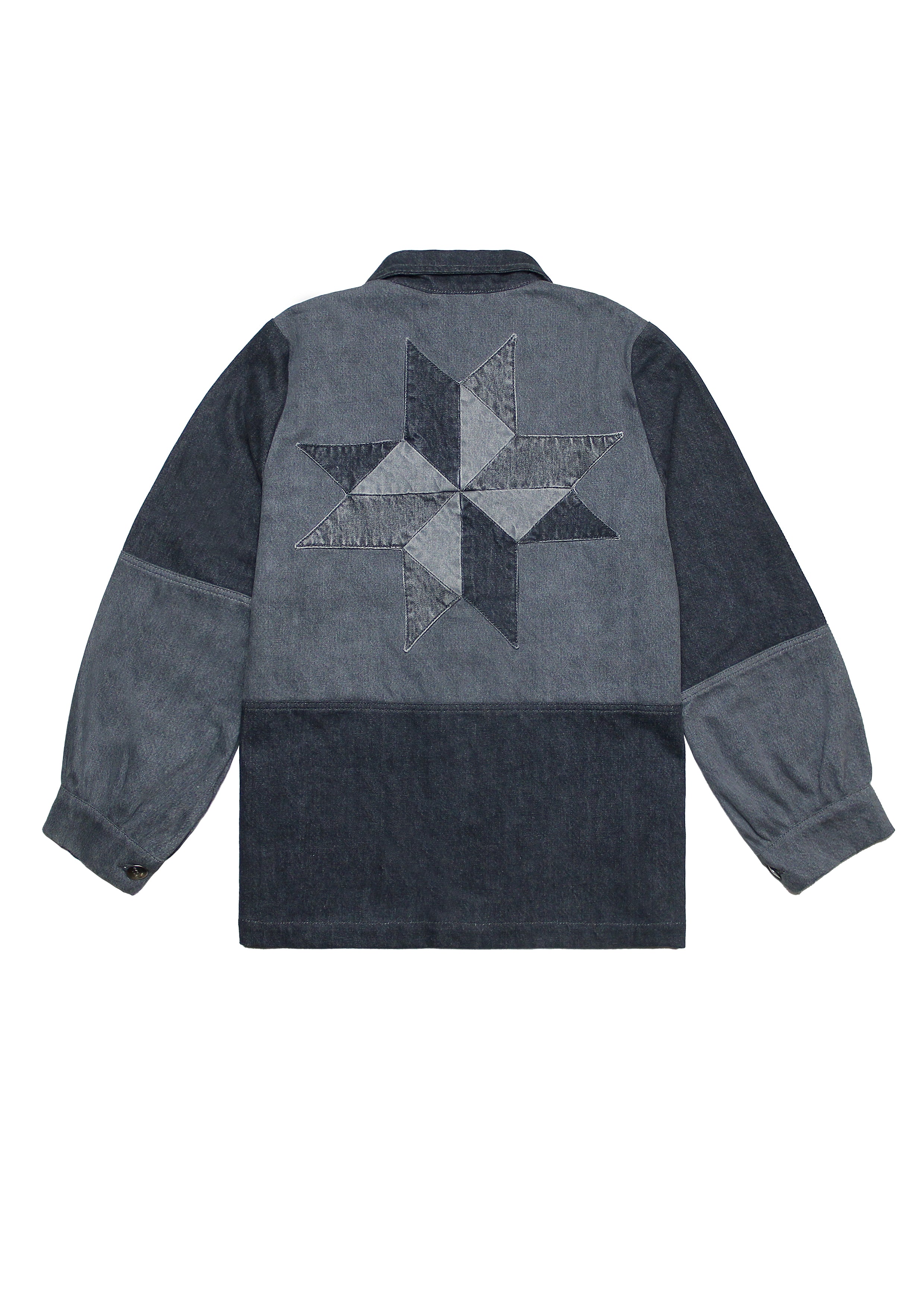 Star Chore Jacket in Vintage Black - seventy + mochi