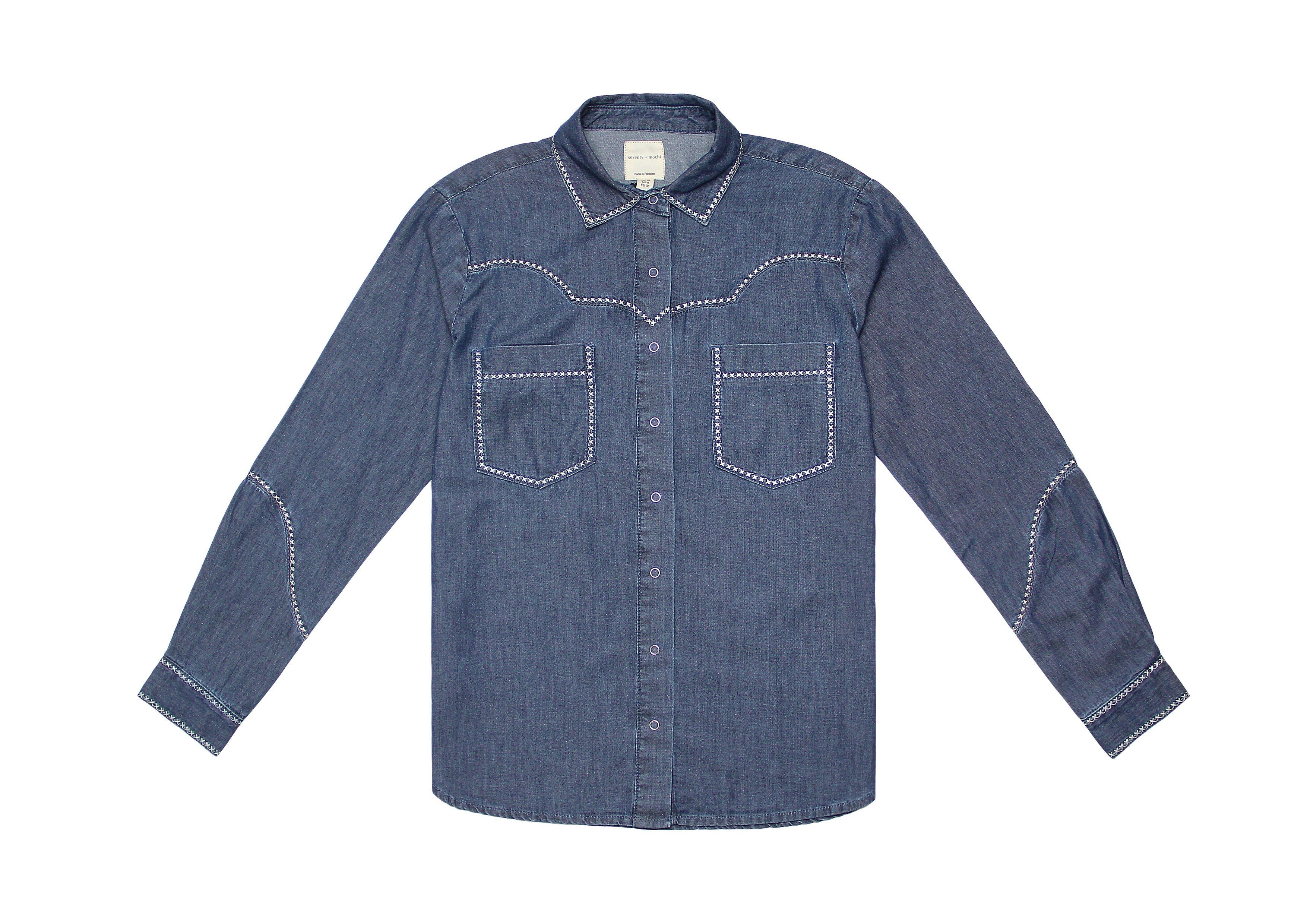 Ray Shirt in Mid Vintage - seventy + mochi