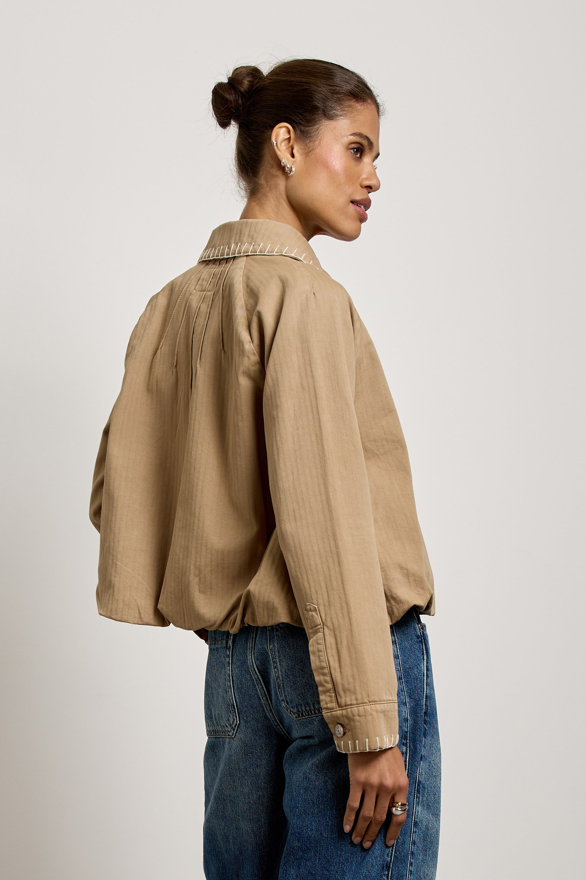 Sia Jacket In Desert Sand