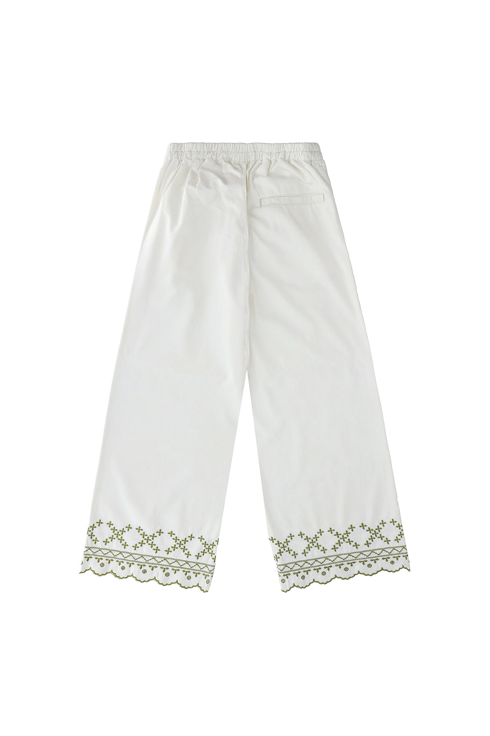 Sophie Pant in Ecru Denim - seventy + mochi