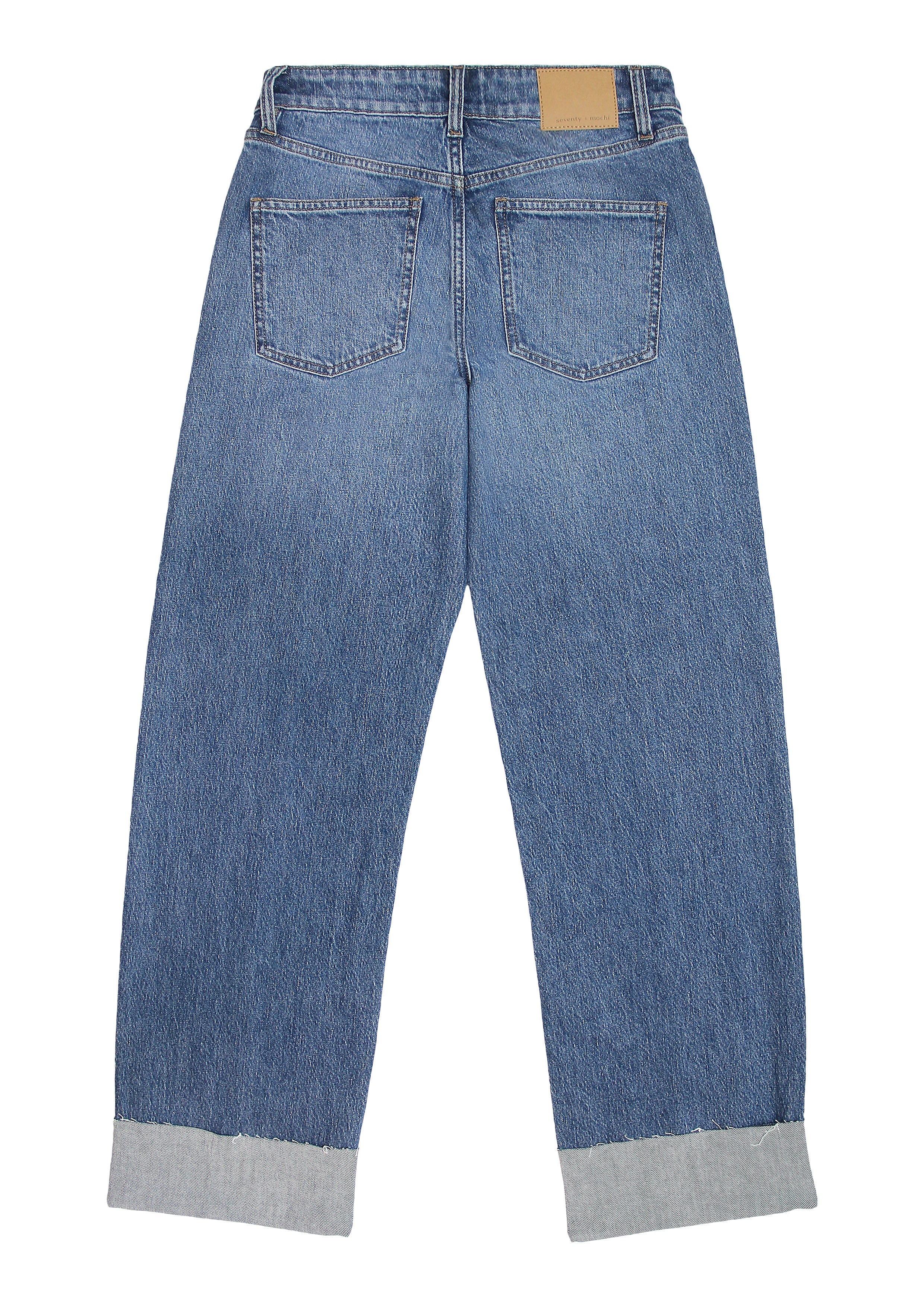 Stevie Turn Up Jean in Arizona Vintage - seventy + mochi