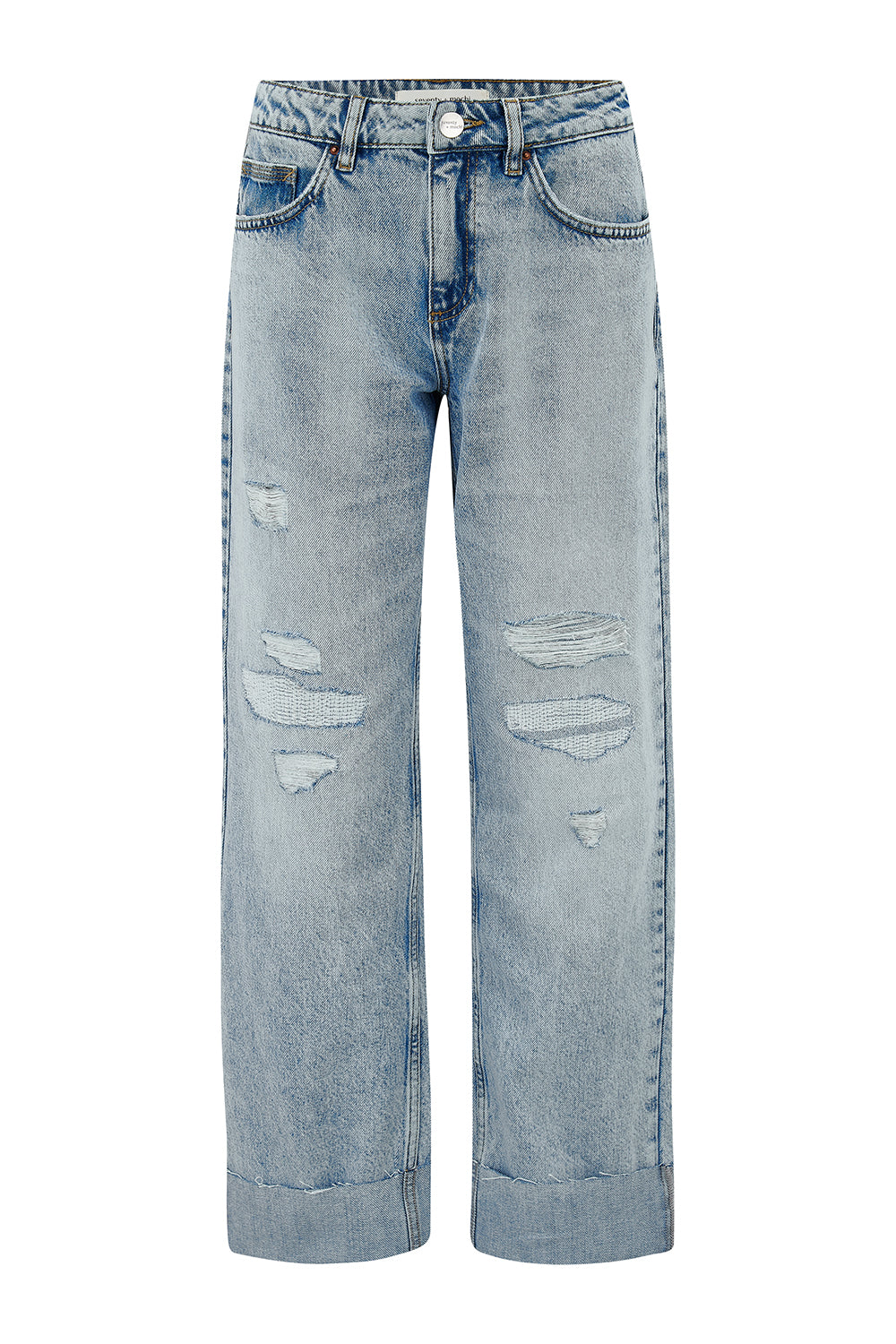 Stevie Turn Up Jean in Destroyed Austin - seventy + mochi