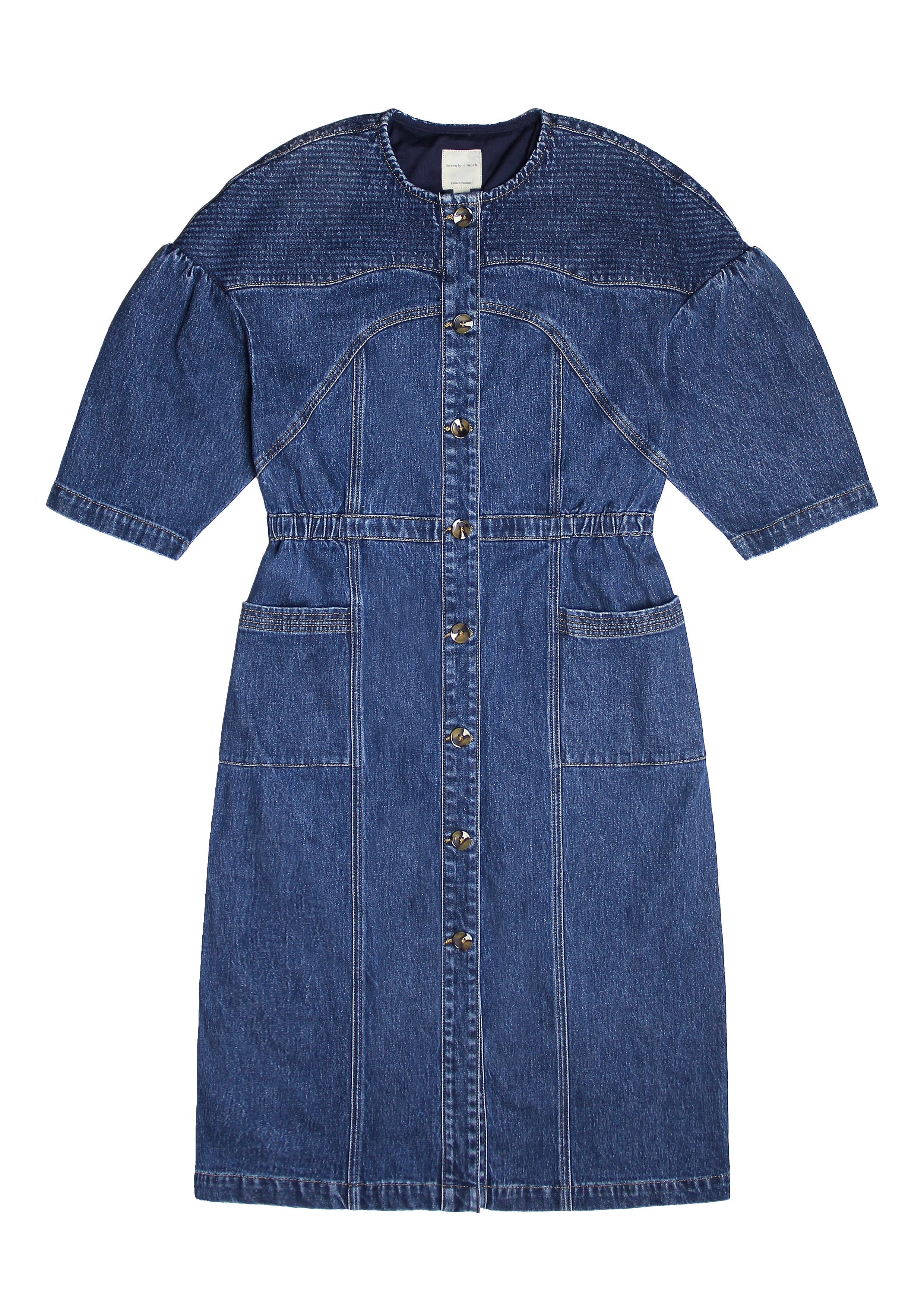 Zaha Midi Dress in Idaho Vintage - seventy + mochi