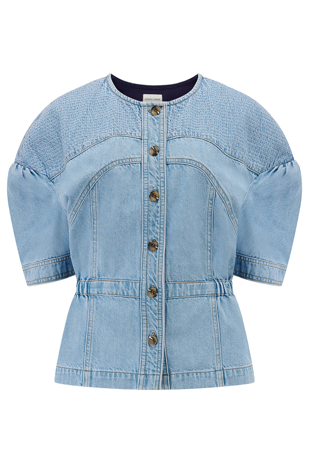 Zaha Top in Summer Sky - seventy + mochi