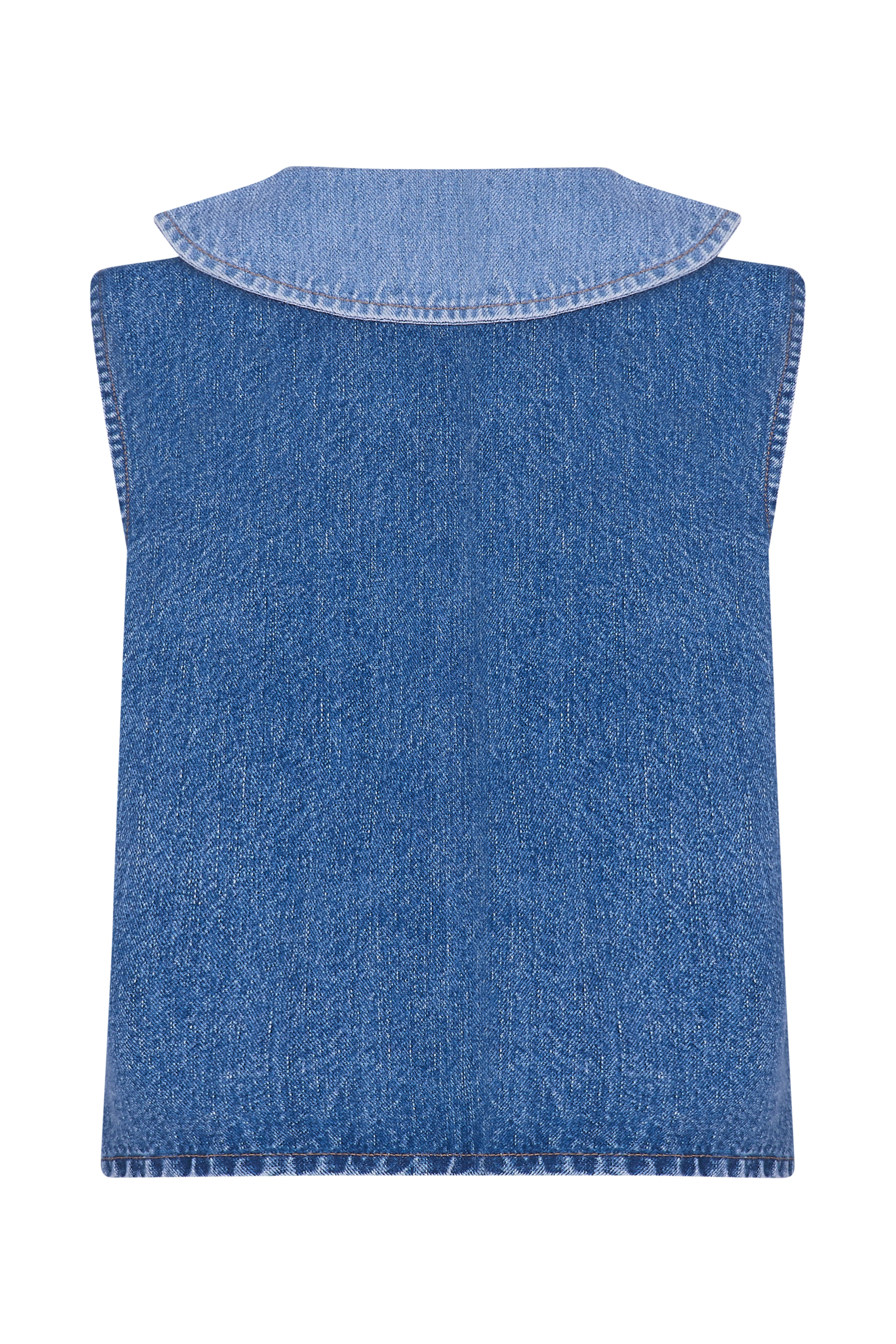 Zuri Vest In Two Tone - seventy + mochi
