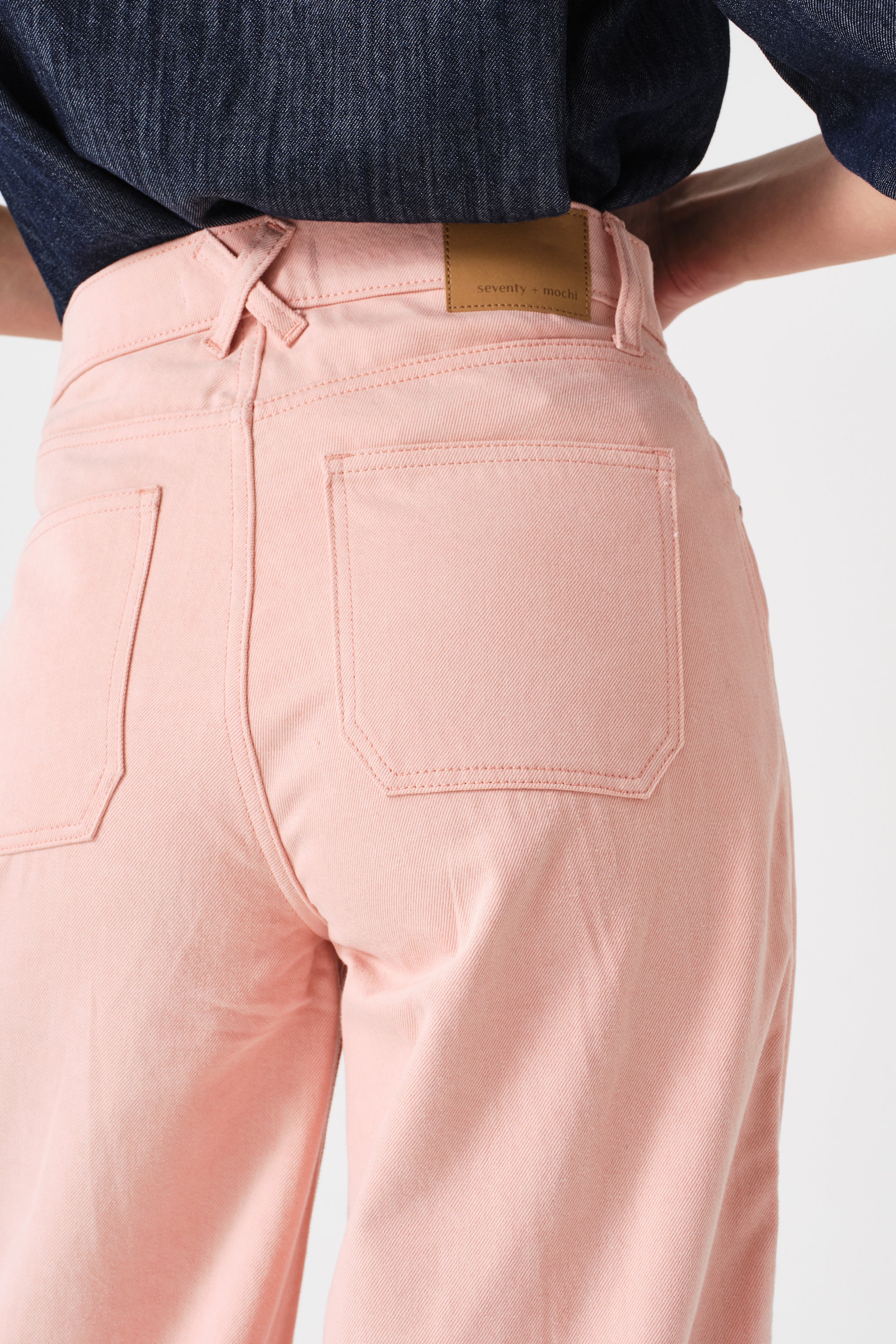 Bay Jean Two Tone in Powder Pink