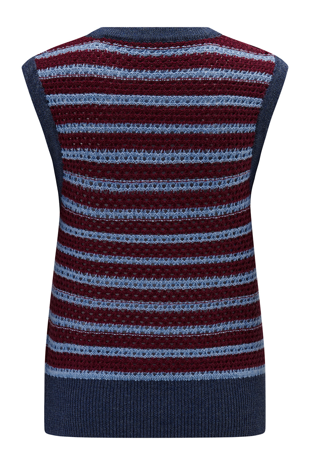 Bennie Vest in Mulberry