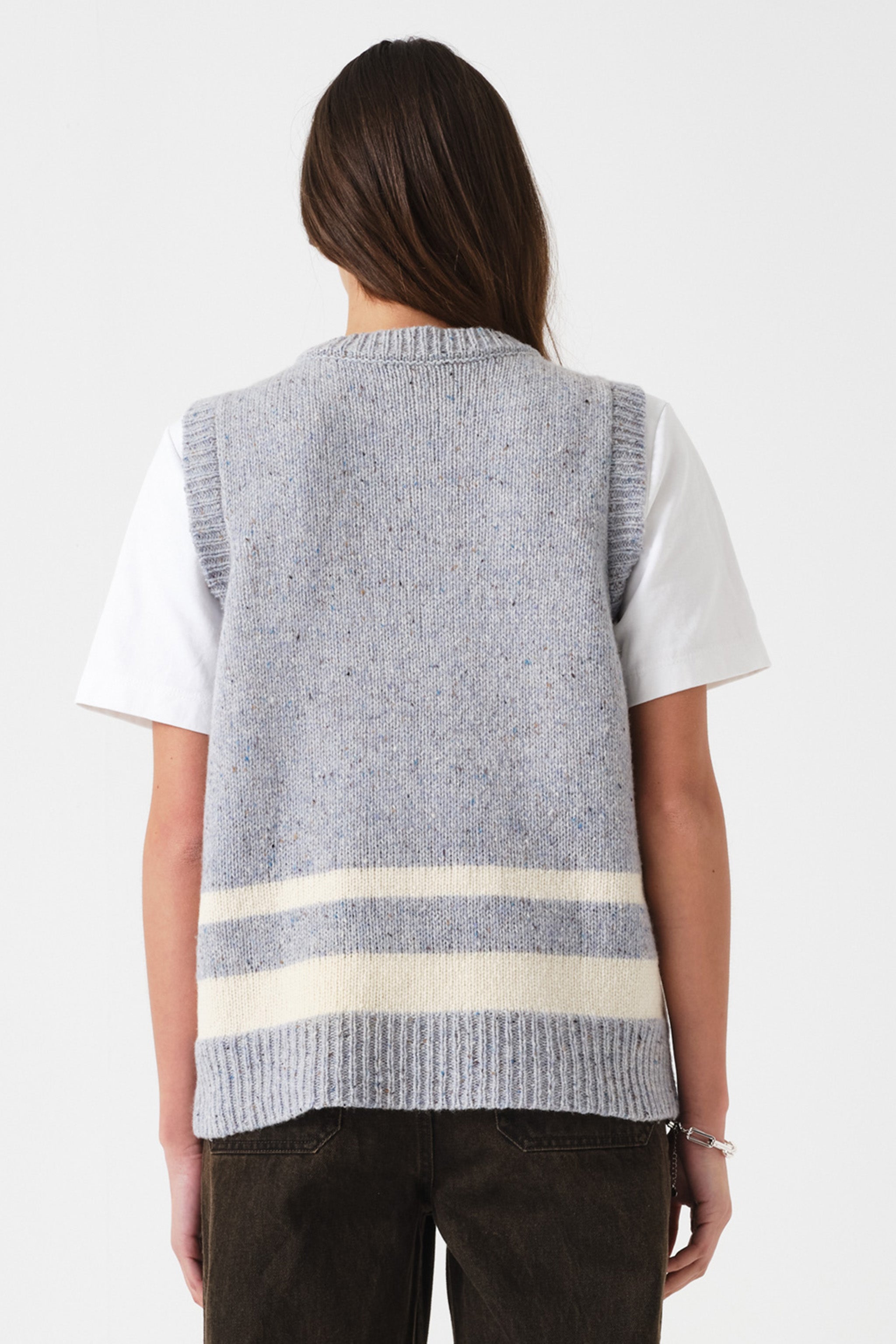 Cassidy Vest in Sky Blue