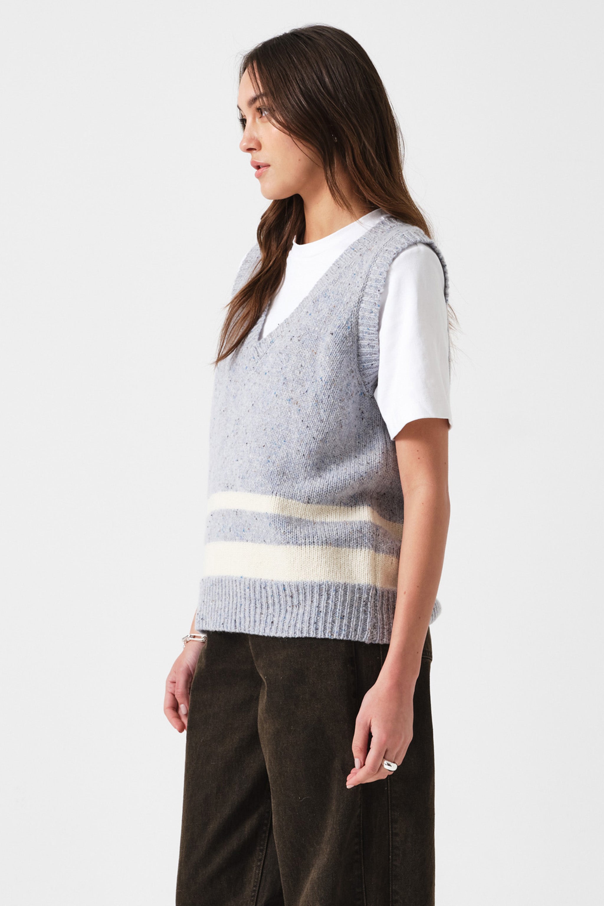 Cassidy Vest in Sky Blue