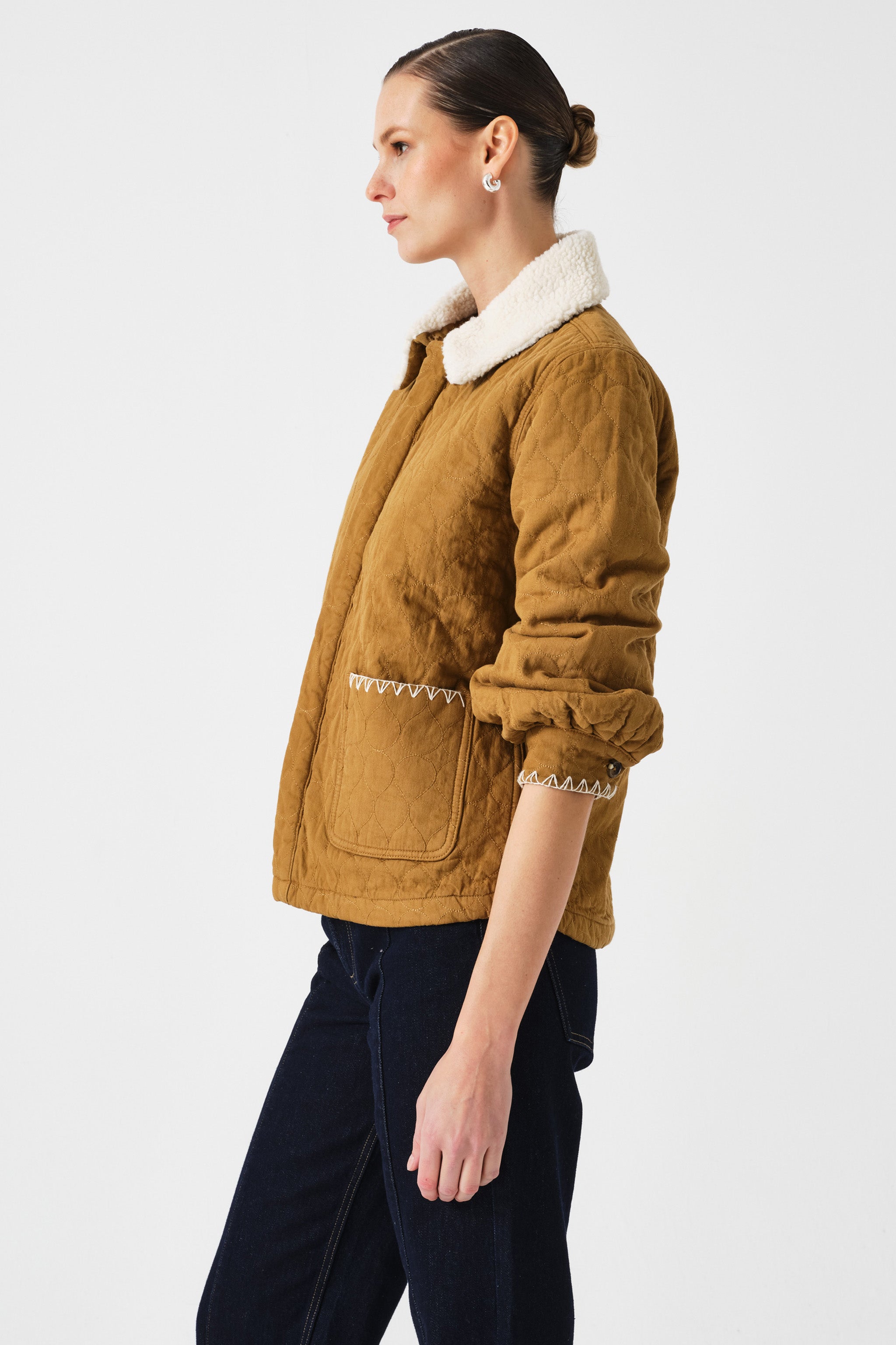 Frida Jacket in Olive