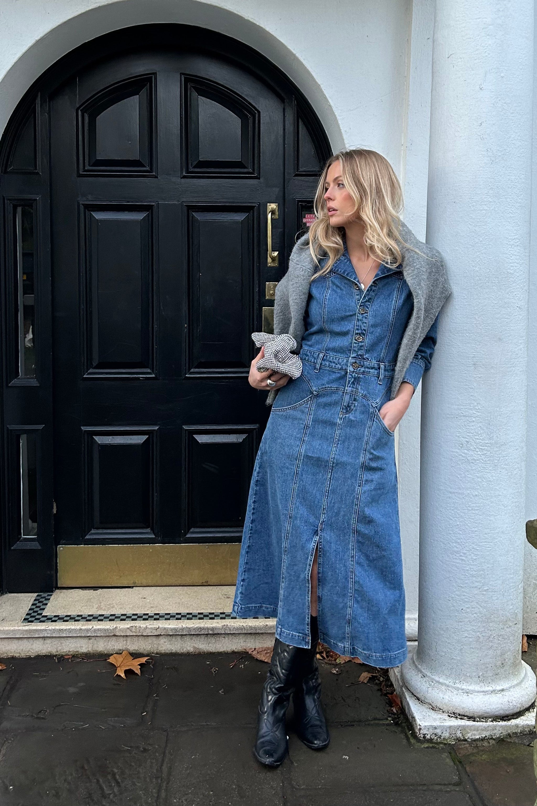 Mia Dress in Vintage Americana - seventy + mochi