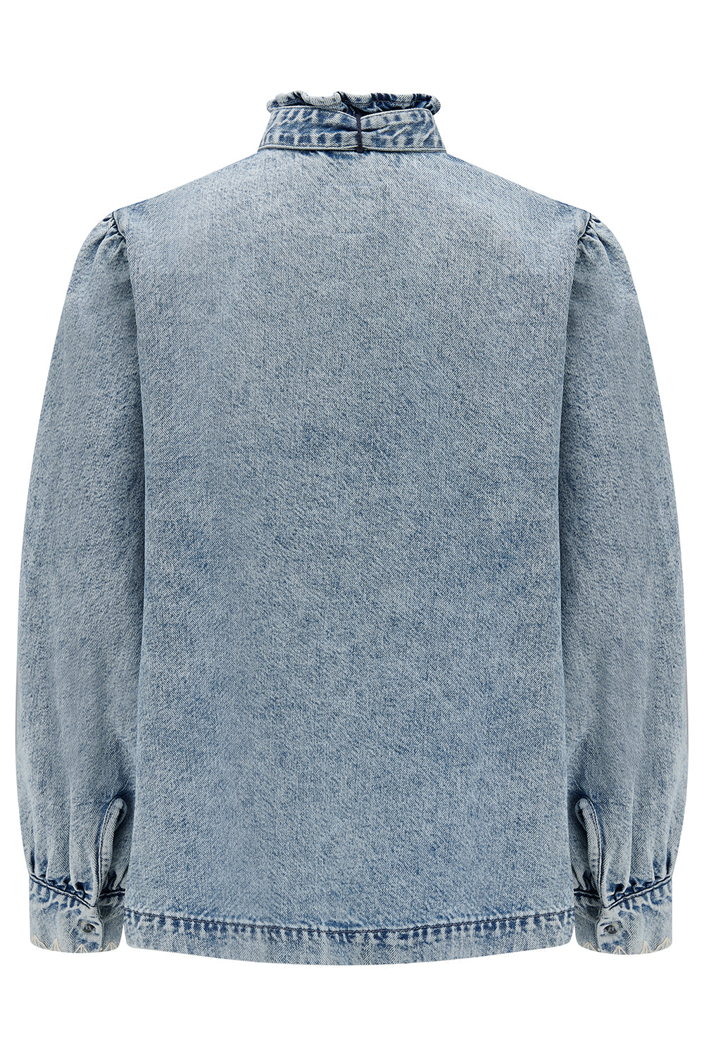 Poet Blouse in Pacific Blue