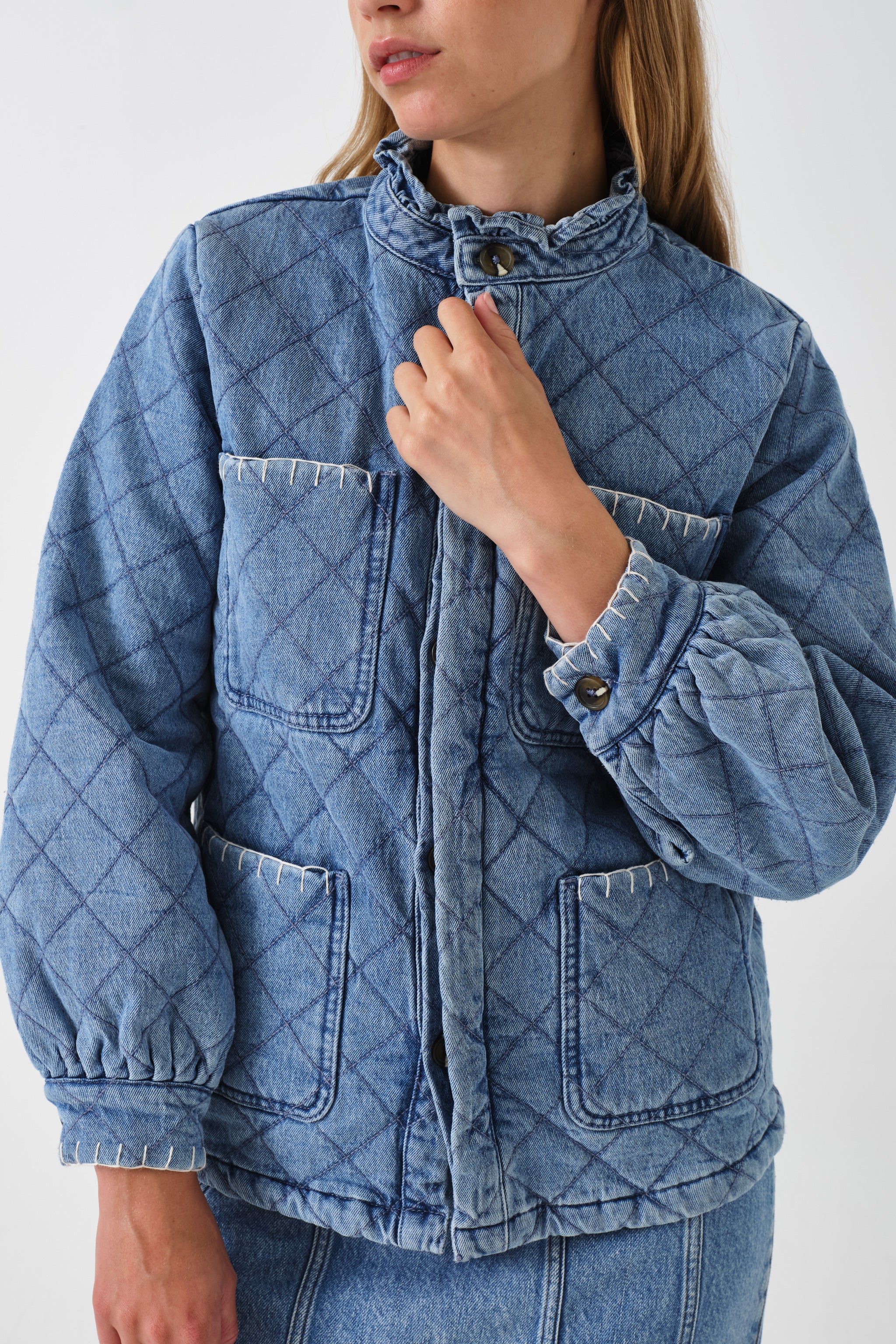 Quilted Pablo Jacket in Rodeo Vintage