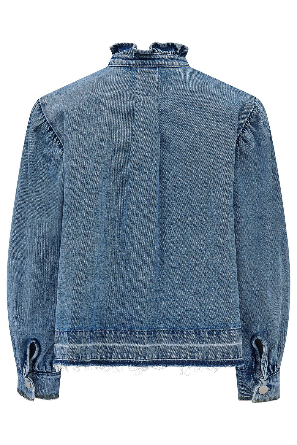 Ziggy Cropped Denim Jacket in Rodeo