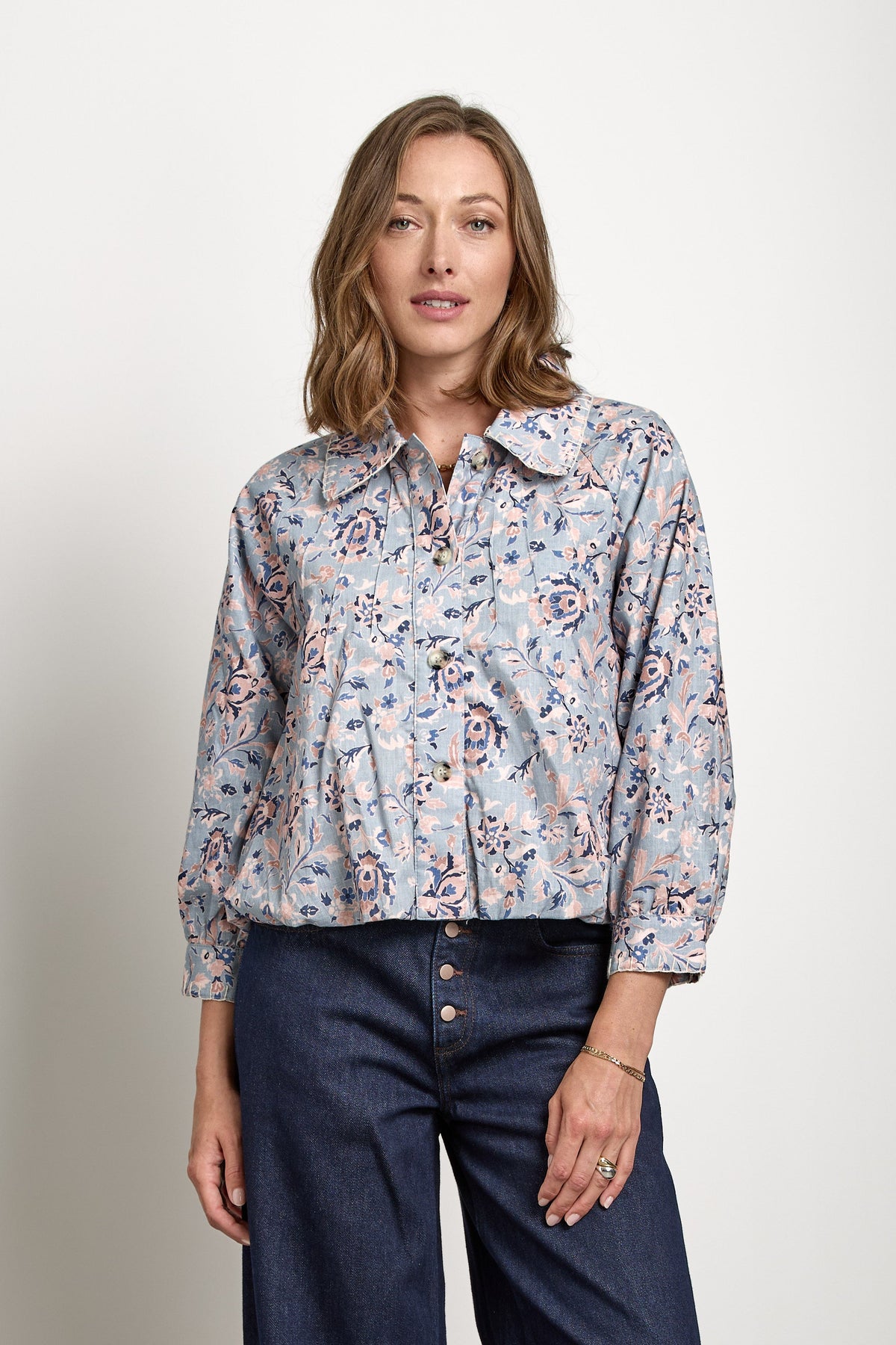 Sandy Top In Frost Suzani - seventy + mochi