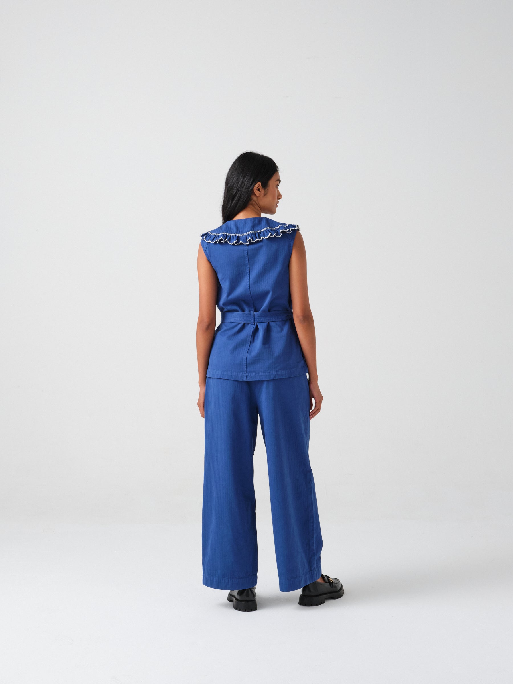 Penelope Pant in Electric Blue - seventy + mochi
