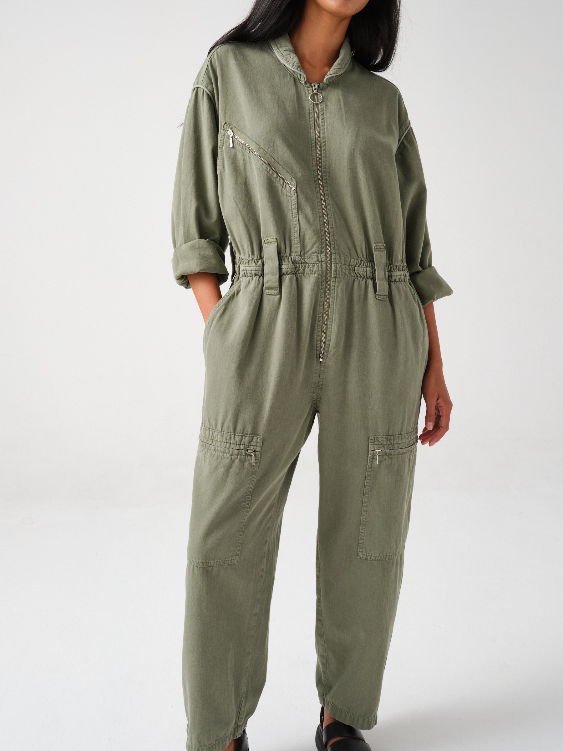 Amelia All in One in Moss