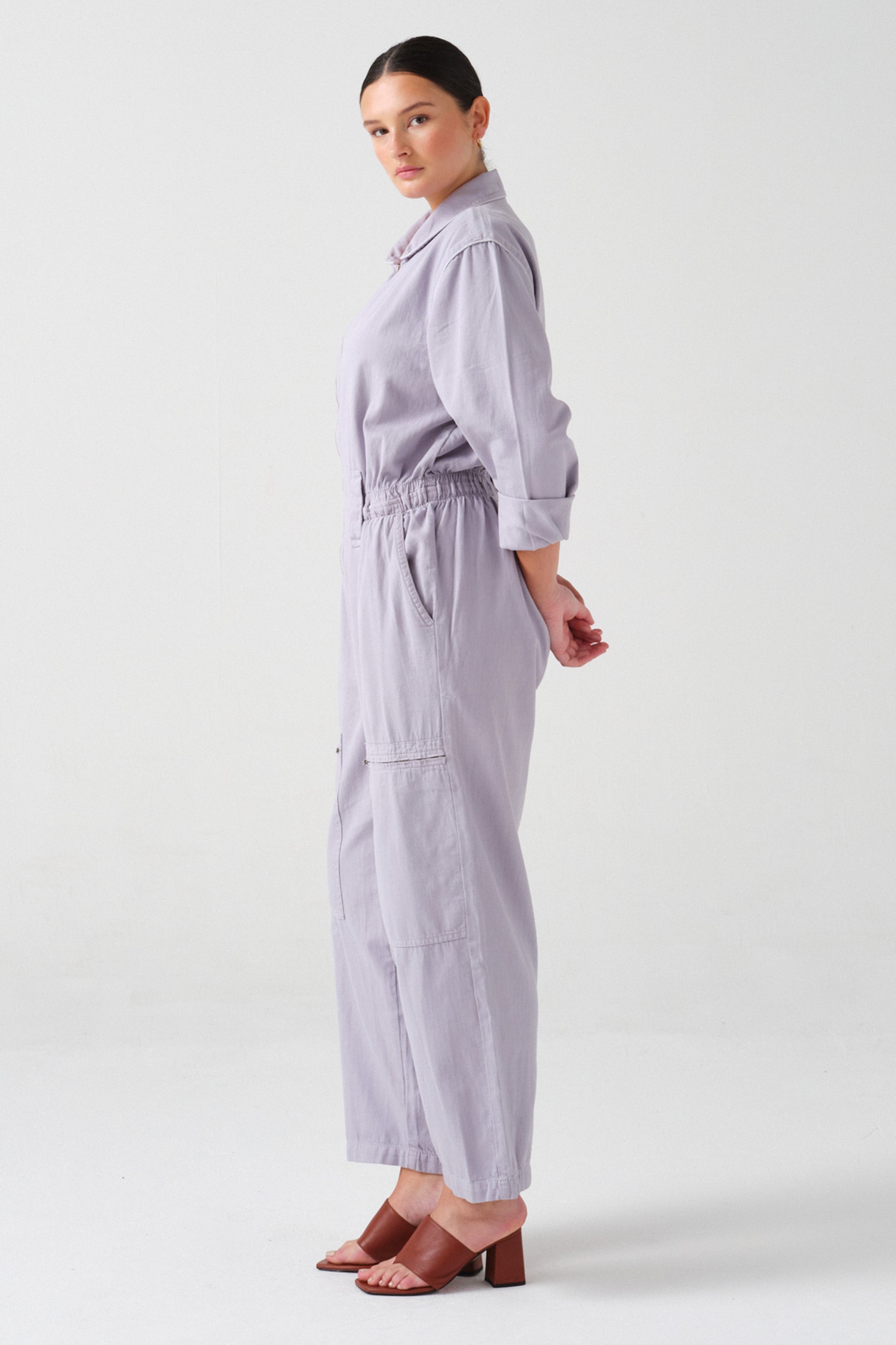Amelia All in One in Lavender - seventy + mochi
