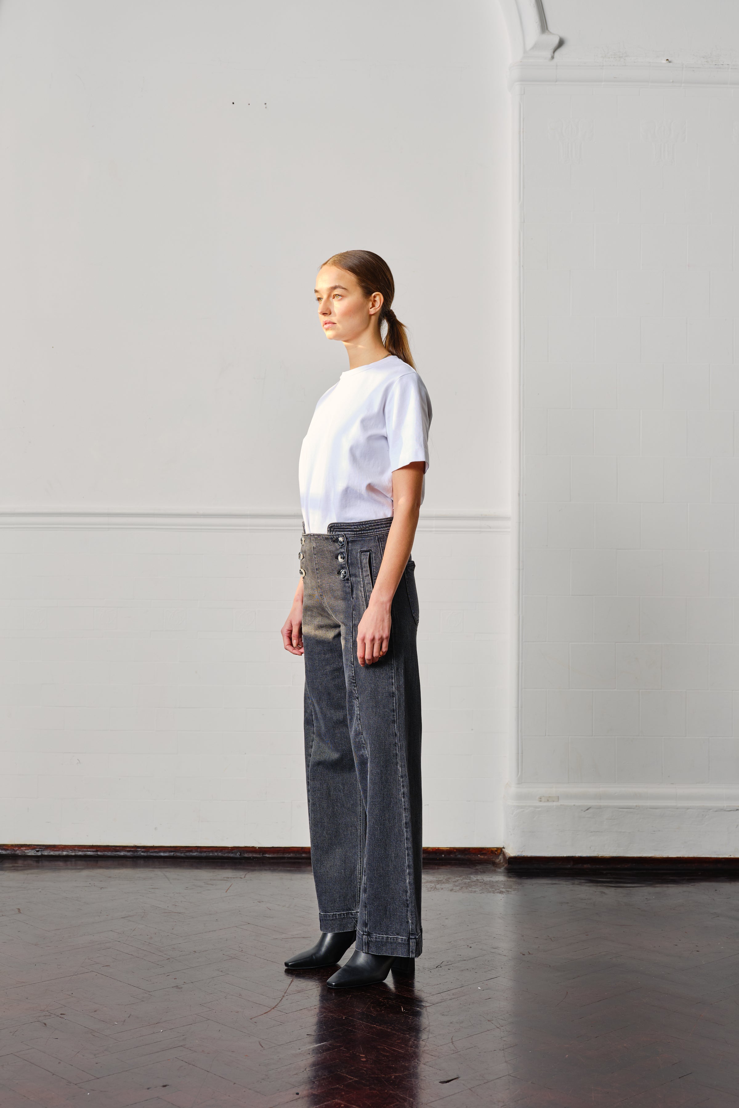Marie Jean in Vintage Grey - seventy + mochi